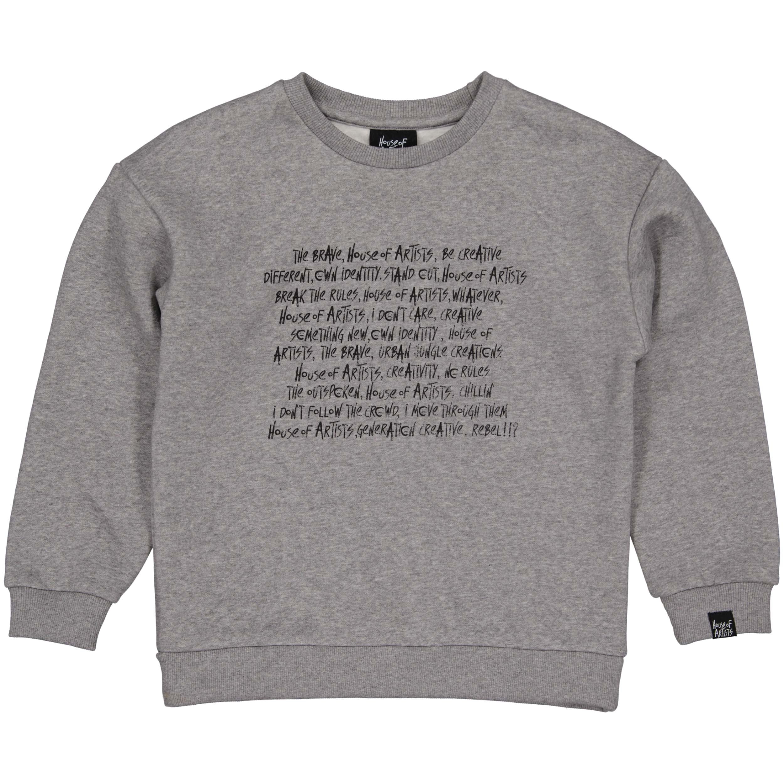 Sweater Mid Grey Melee | Mid Grey Melee