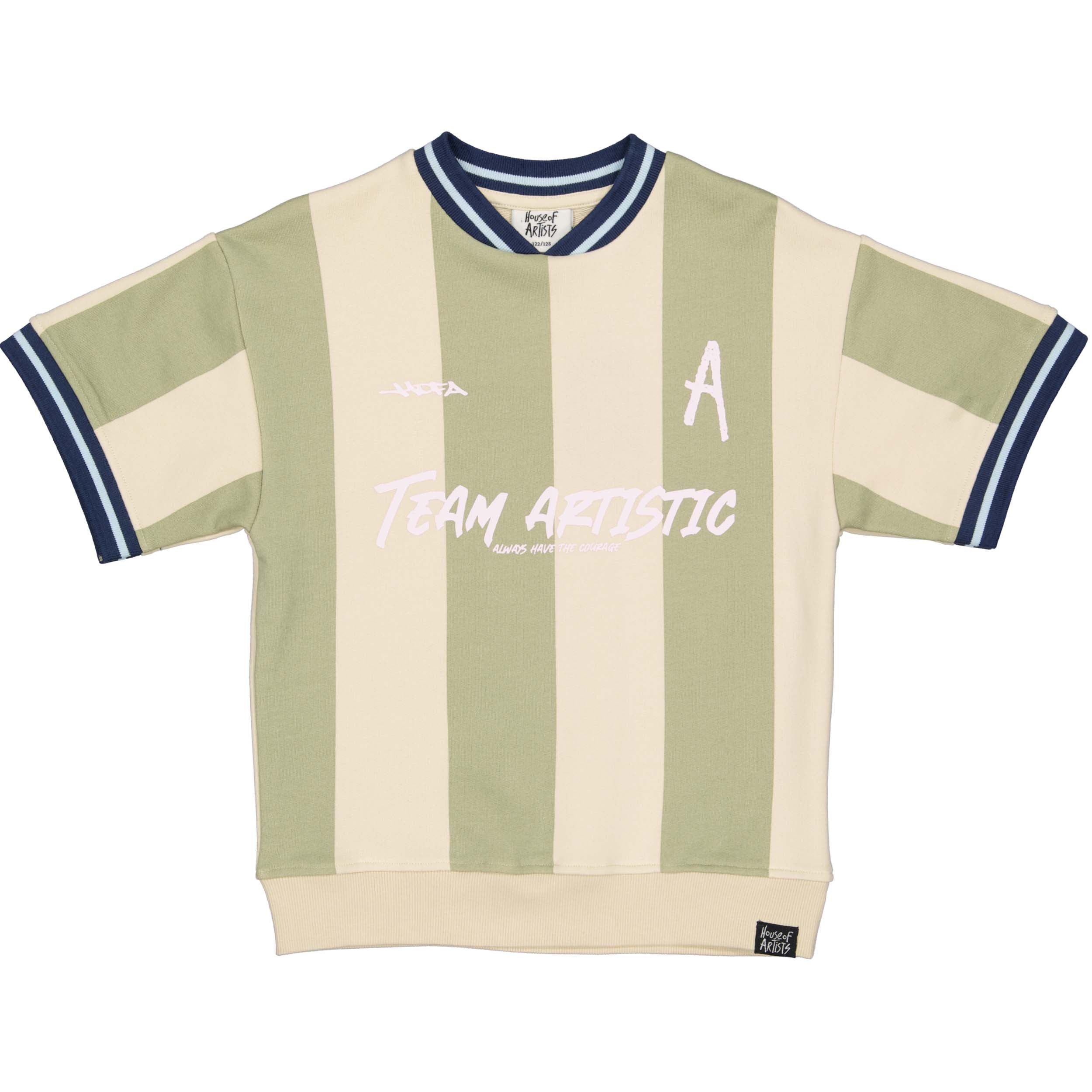 HOFA261HAY | AOP Green Stripe