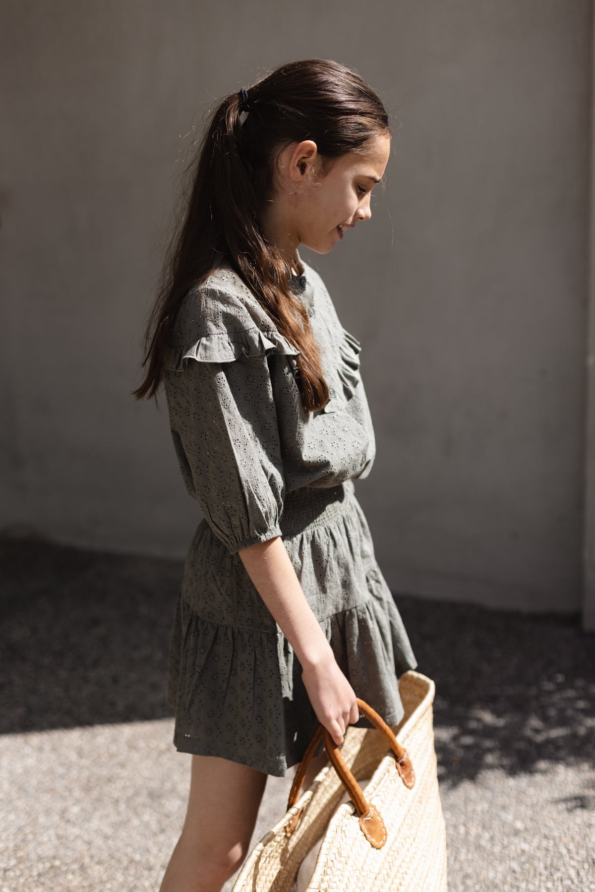 SKIRT | Bottle Green