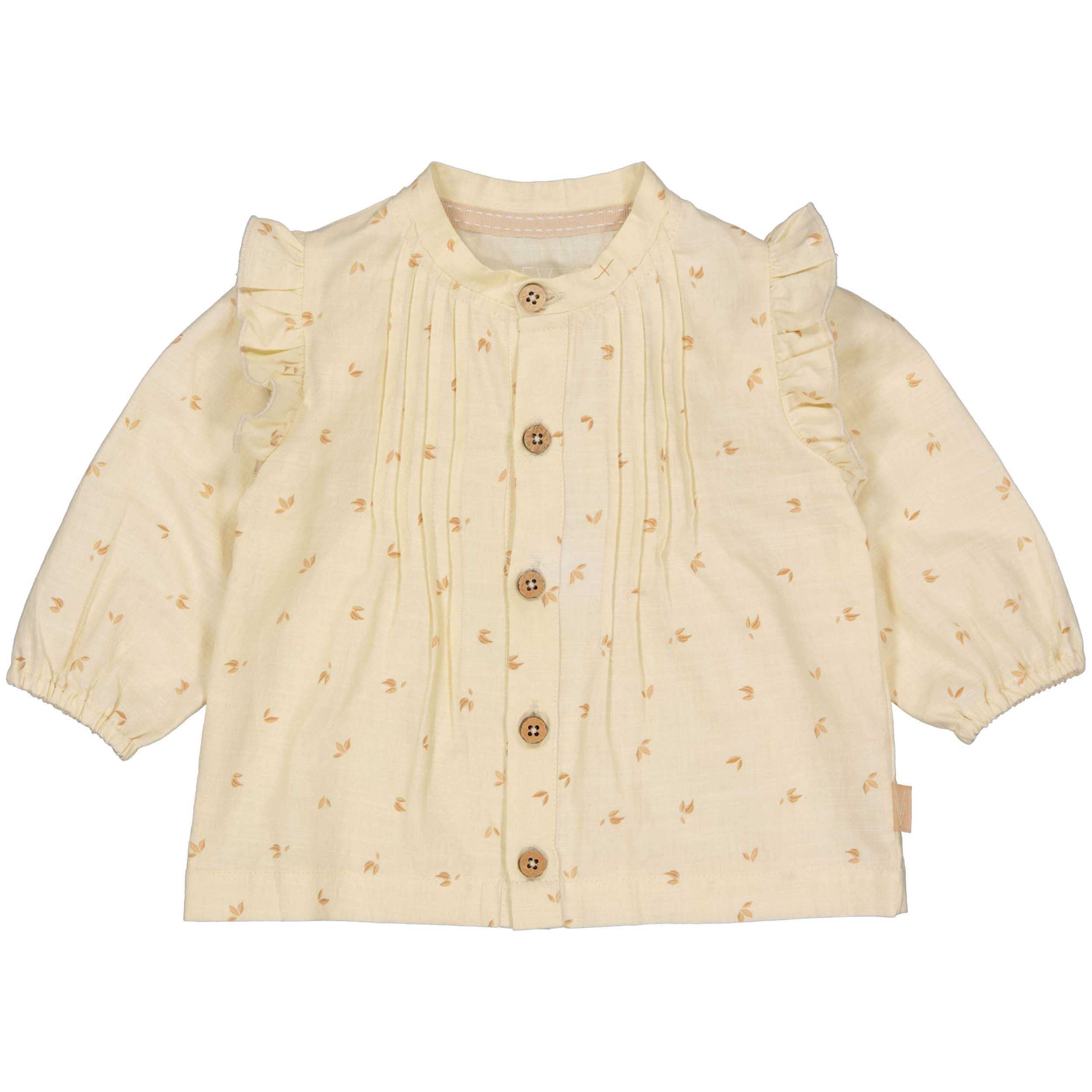 BLOUSE | AOP Yellow Graphic