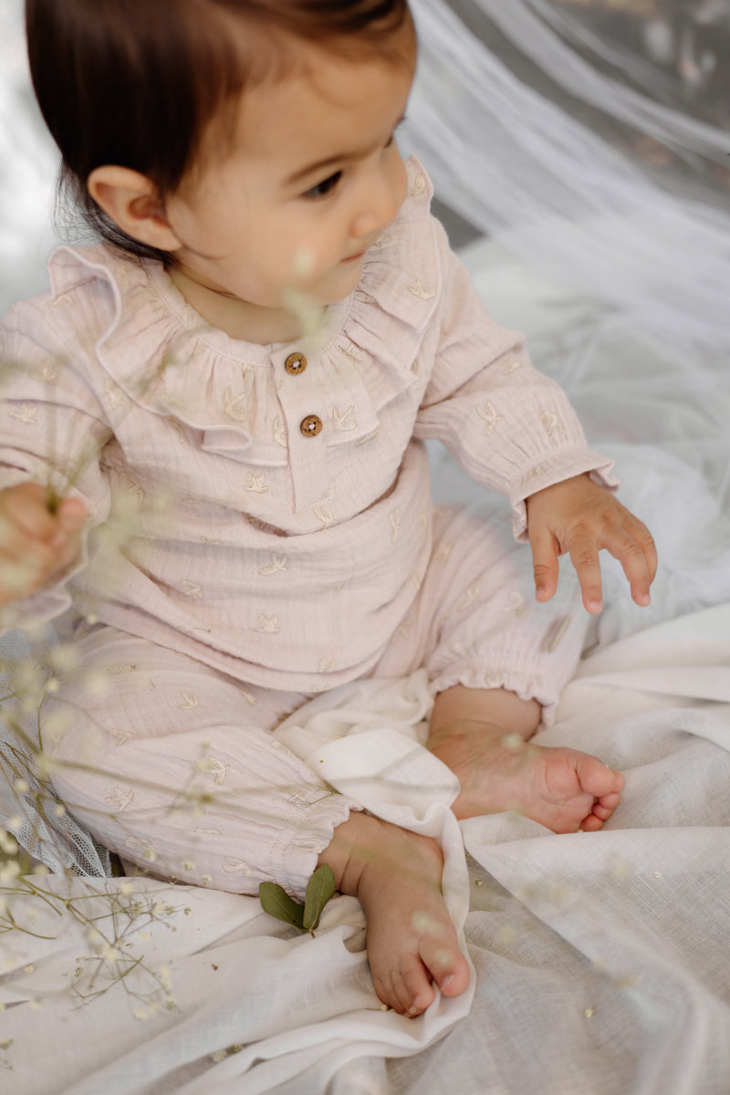 Shirt roze met dierenprint | AOP Pink Animal