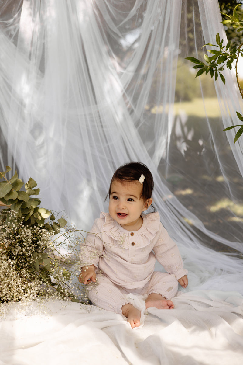 Broek roze met dierenprint | AOP Pink Animal