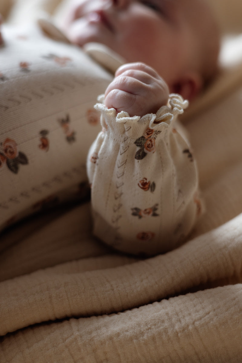 Romper met bloemetjesprint | AOP Sand Flower