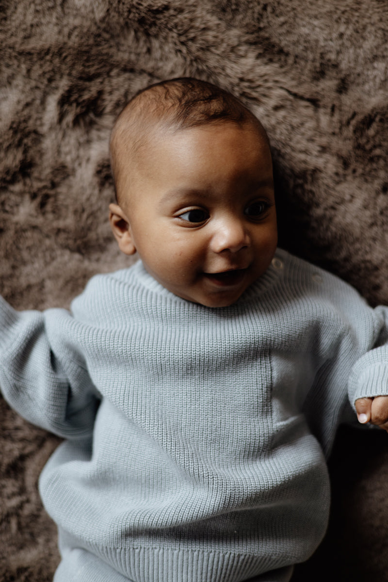 Pullover blauwgrijs | Blue Grey