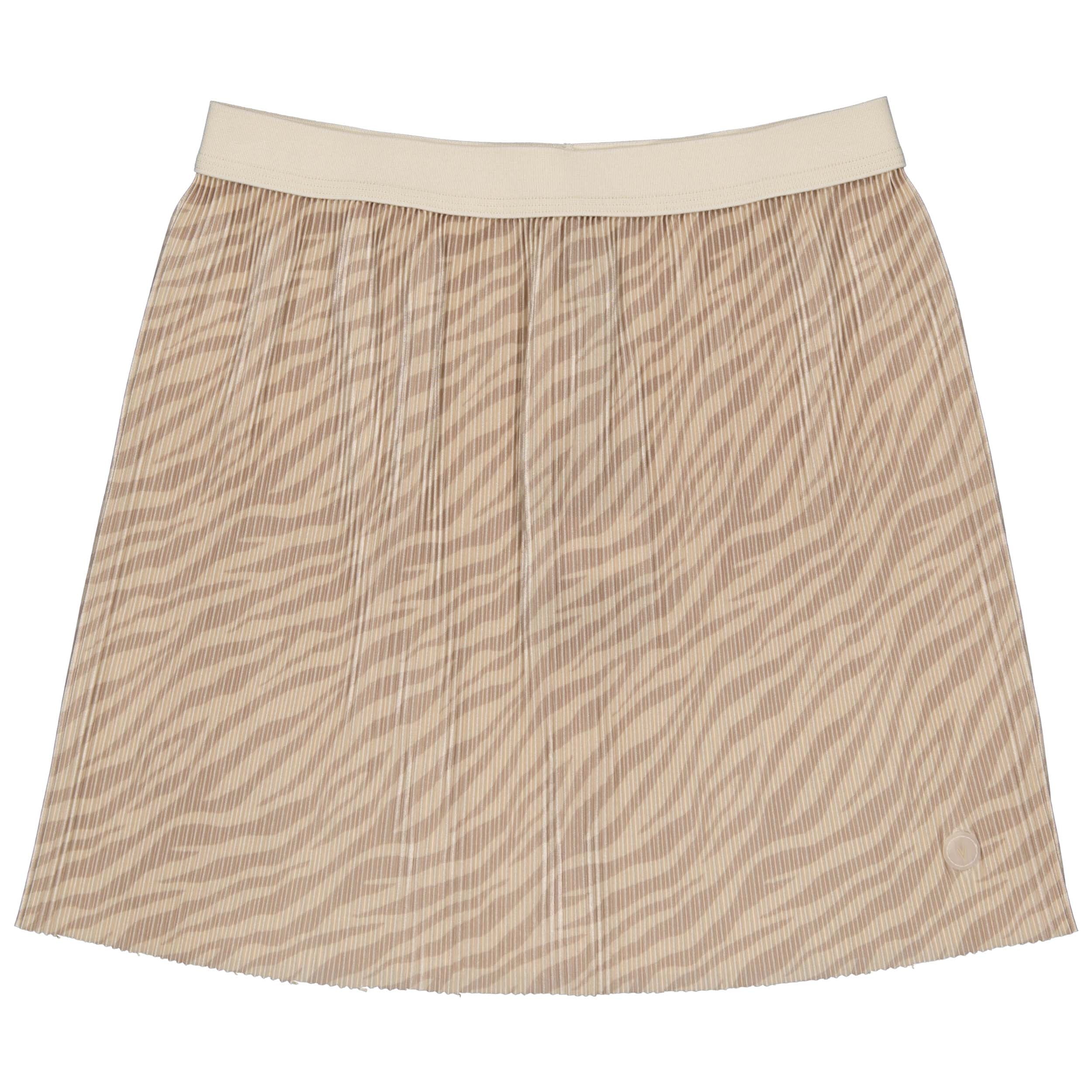 Rok Créme zebraprint | AOP Sand Animal