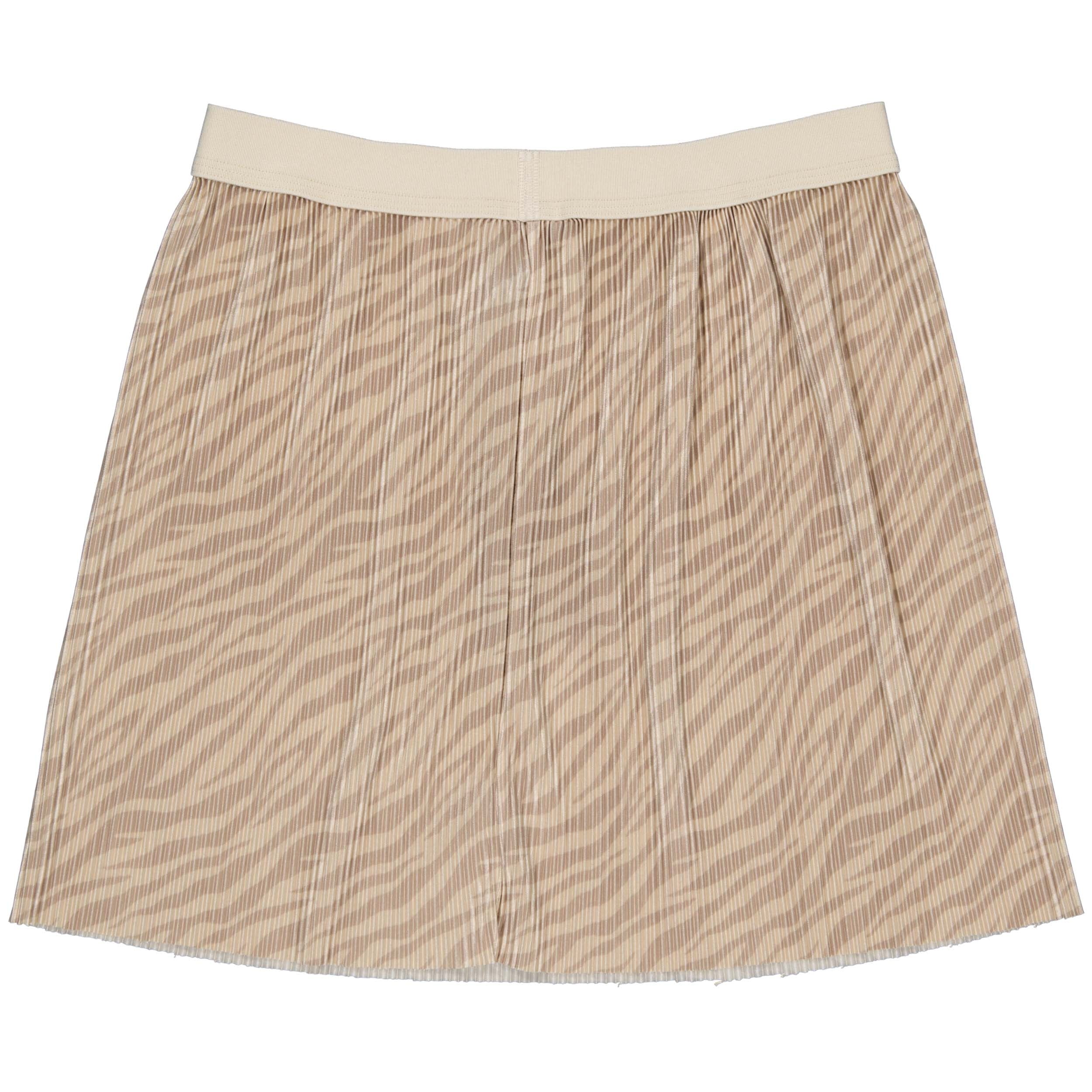 Rok Créme zebraprint | AOP Sand Animal