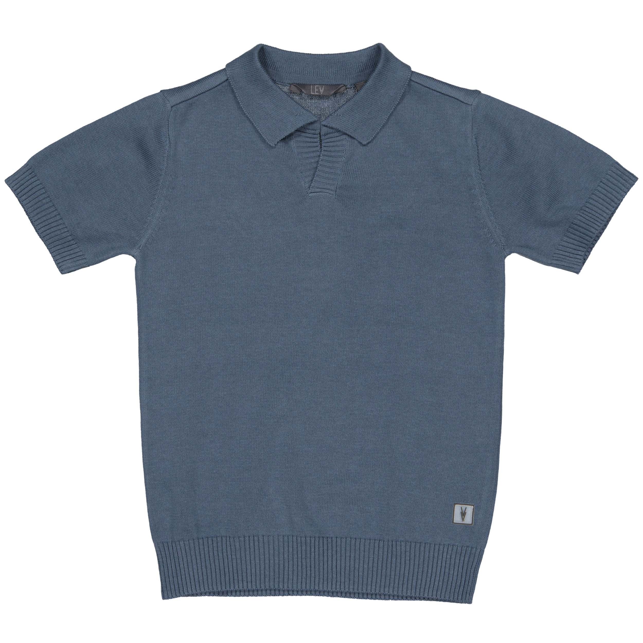 Shirt Blauw | Mid Blue