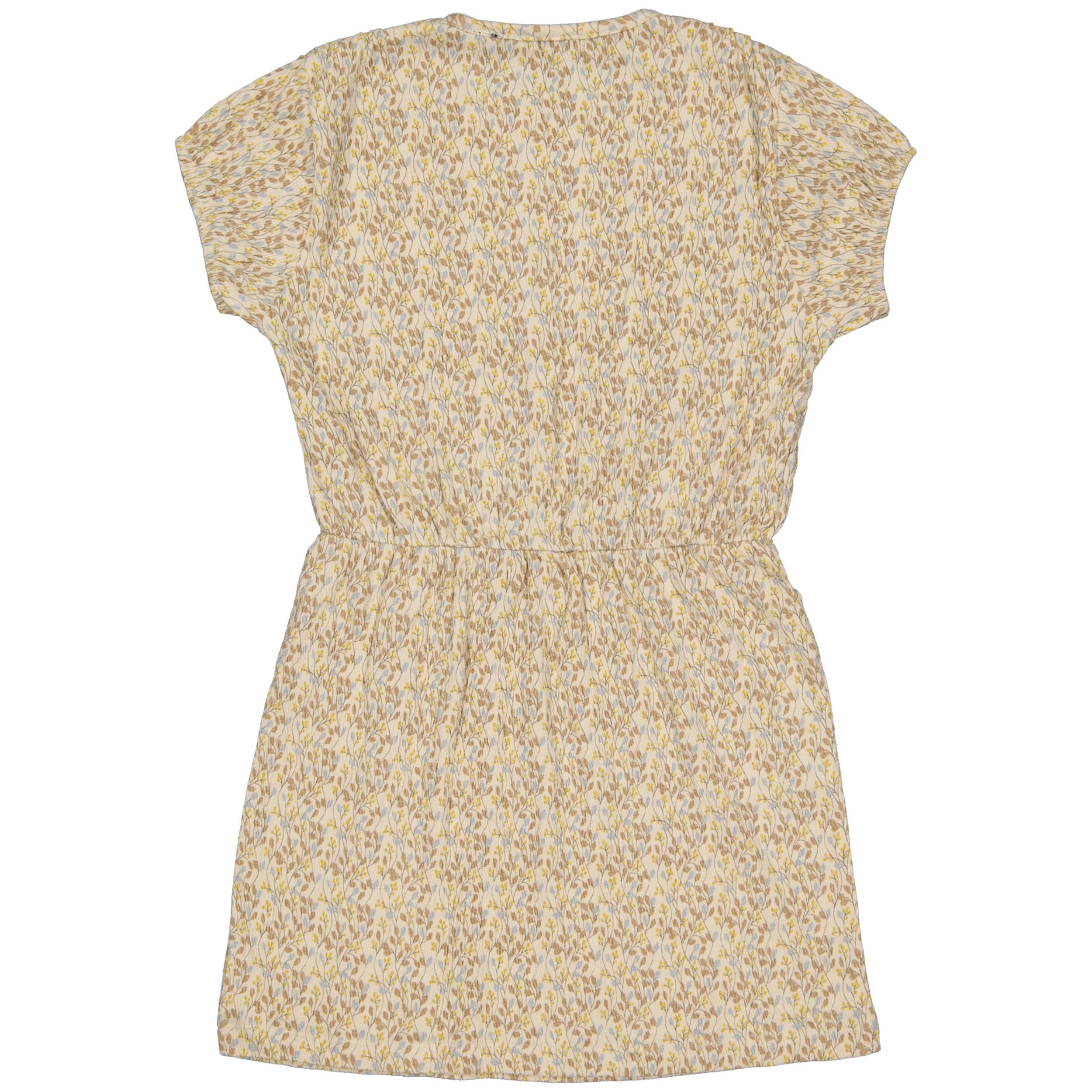 Dress Beige | AOP Sand Leaves