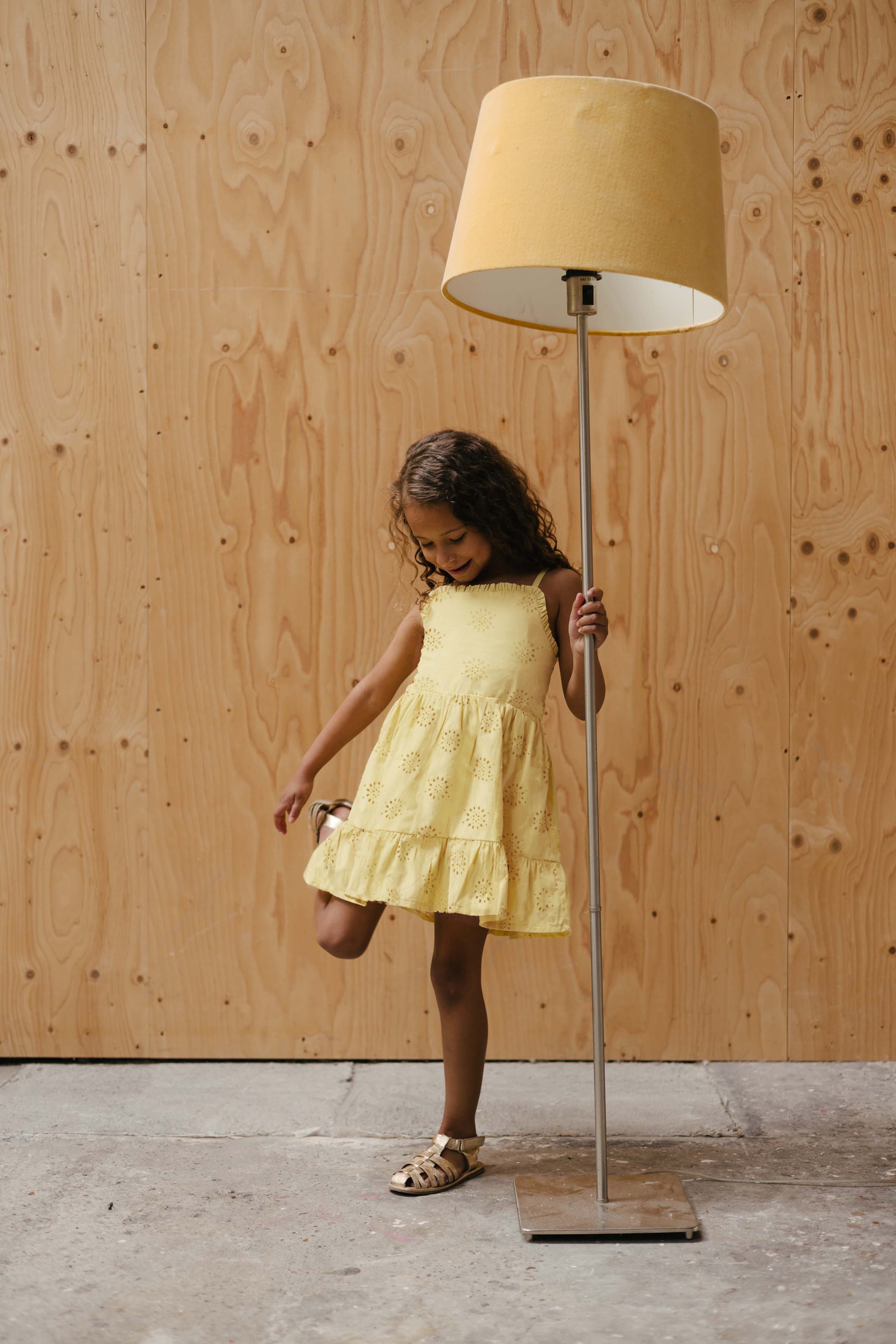 Kleid Gelbes | Golden Yellow