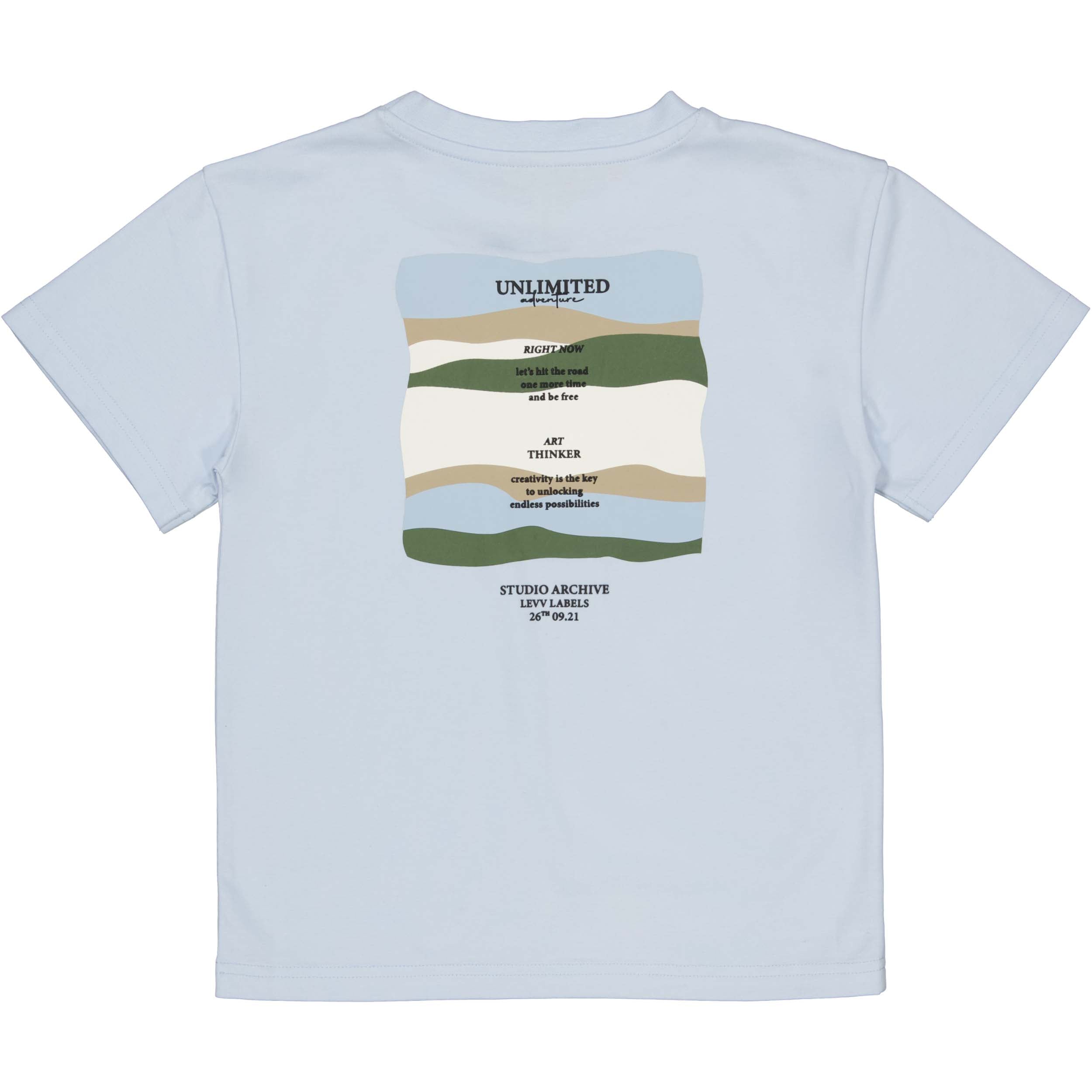 Shirt vintage blauw | Vintage Blue