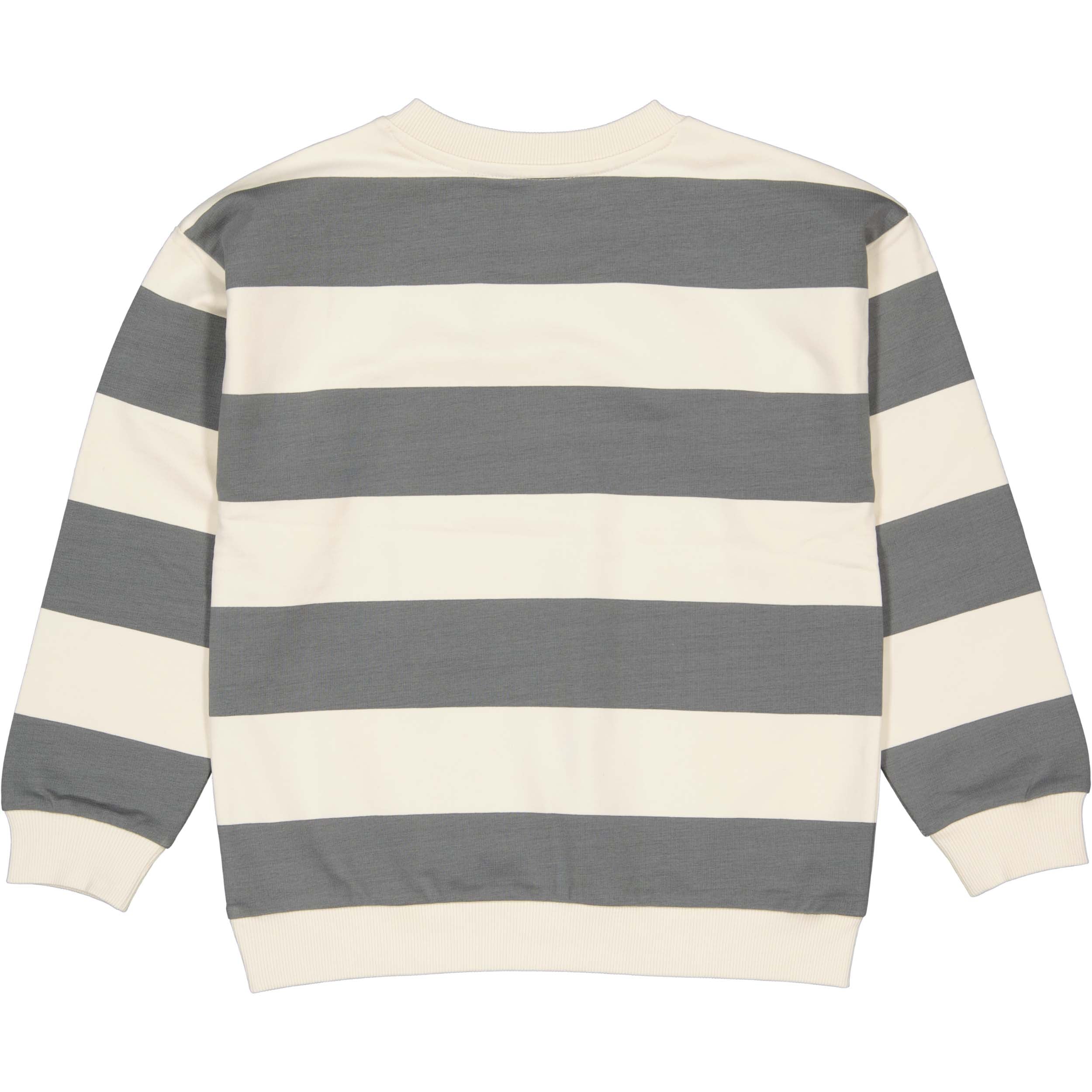 Sweater gestreept | AOP Grey Stripe