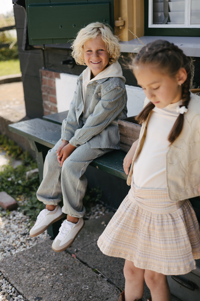 Jas gestreept | AOP Blue Stripe