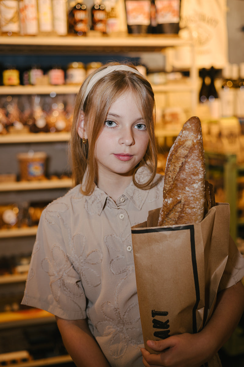 Blouse amandel | Almond