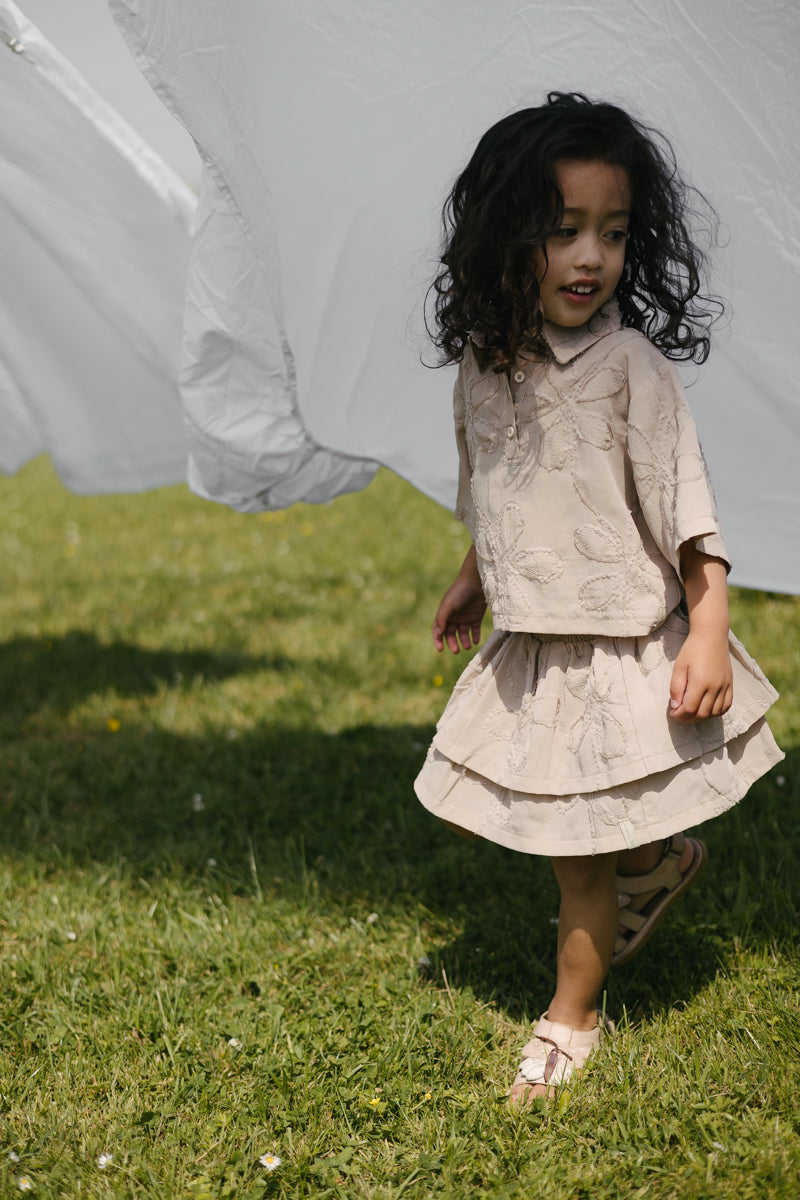 Blouse amandel | Almond