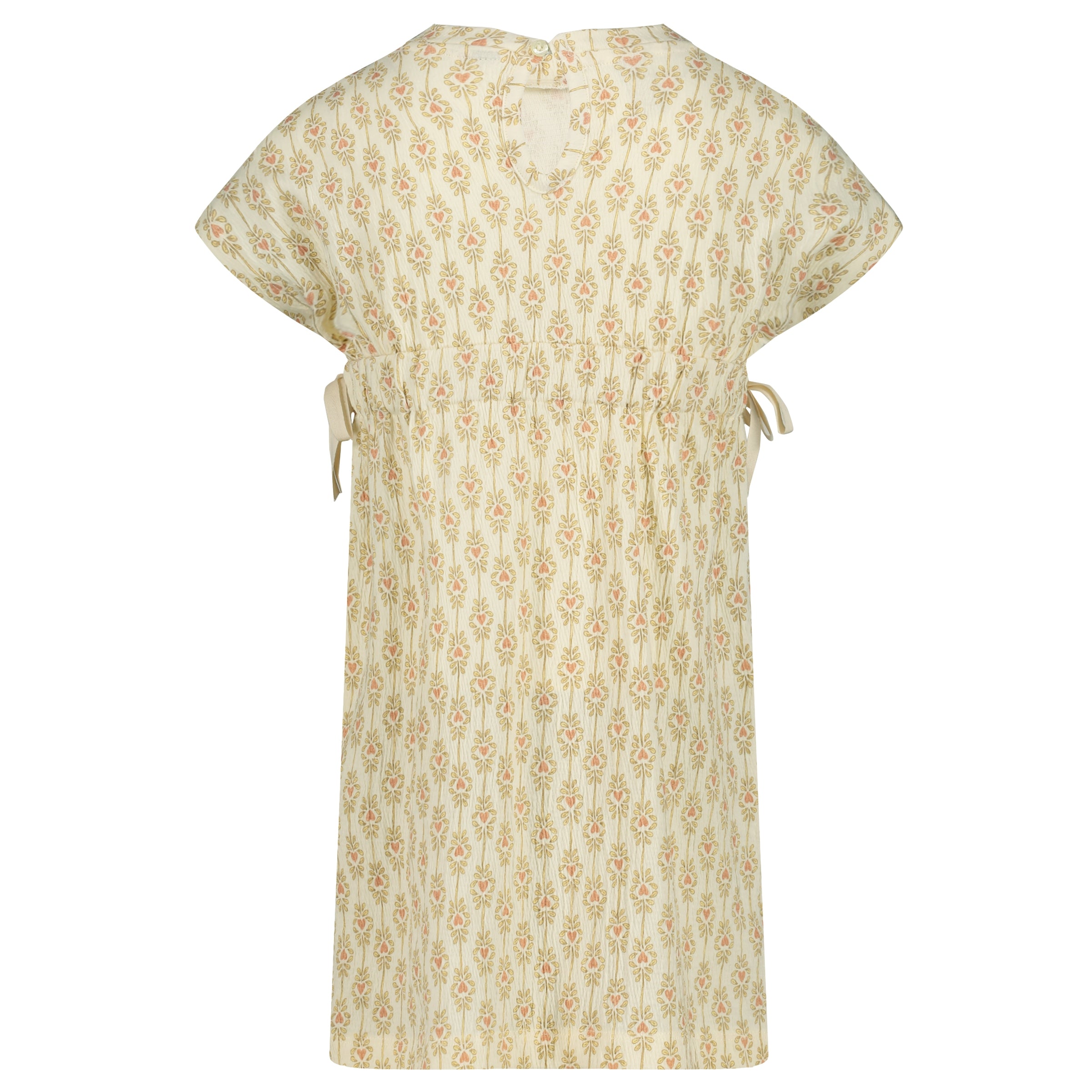 Jurk geel met print | AOP Yellow Sketch