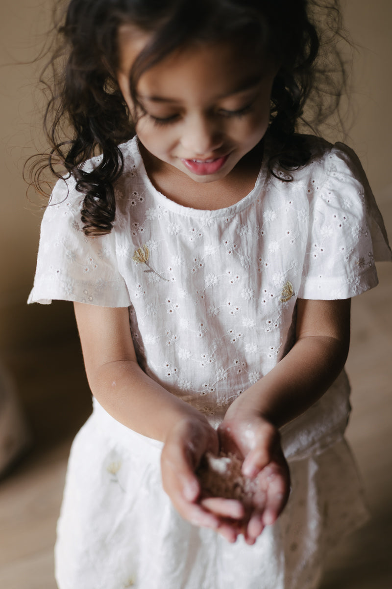 Blouse wit | White Pearl