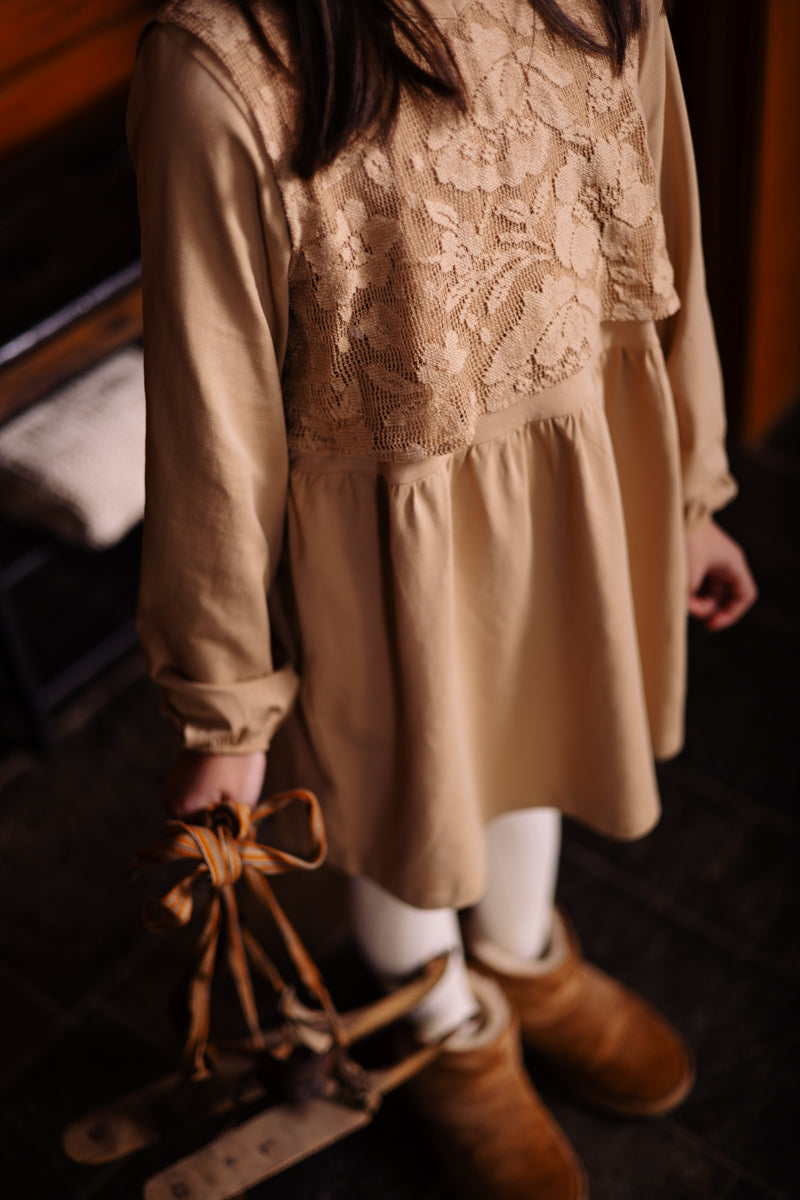 Jurk donker zand | Dark Sand