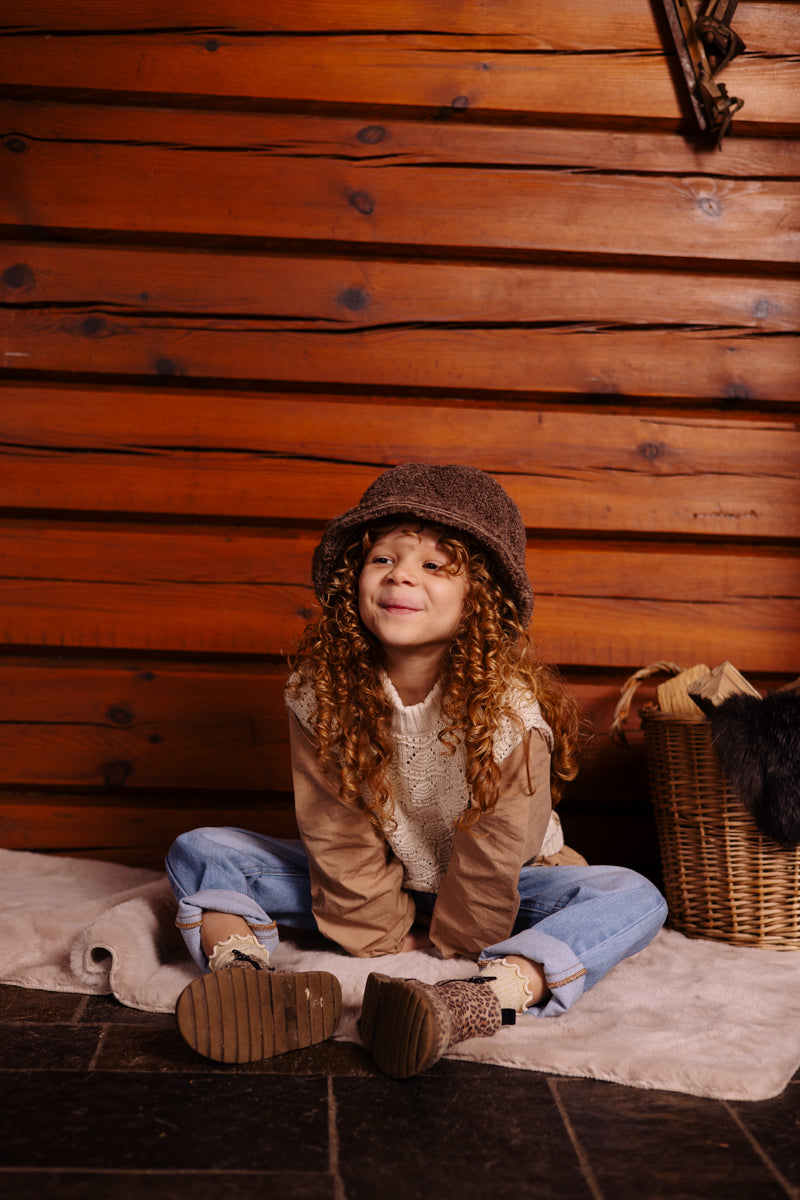 Pullover donker zand | Dark Sand