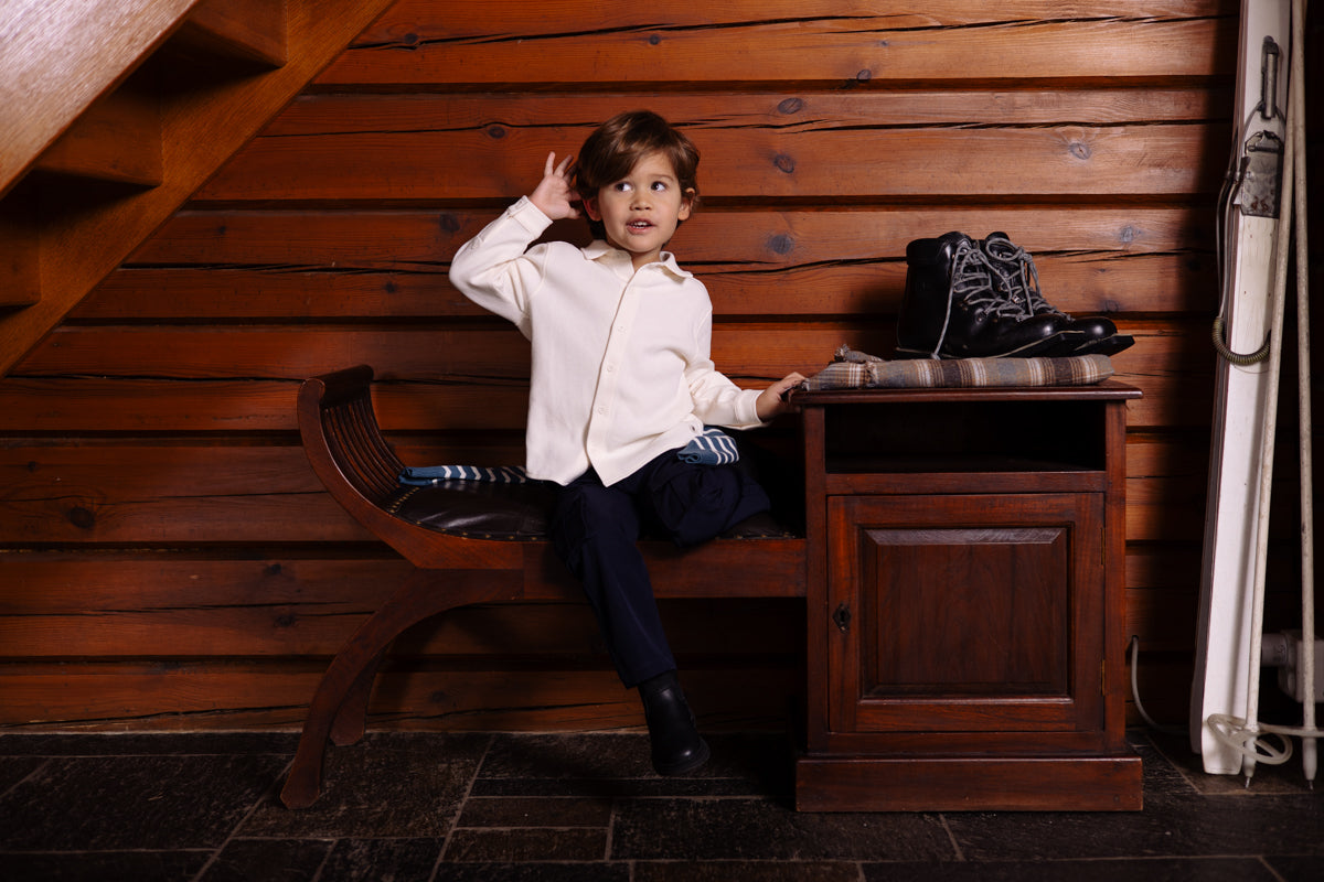 Blouse creme | Cream