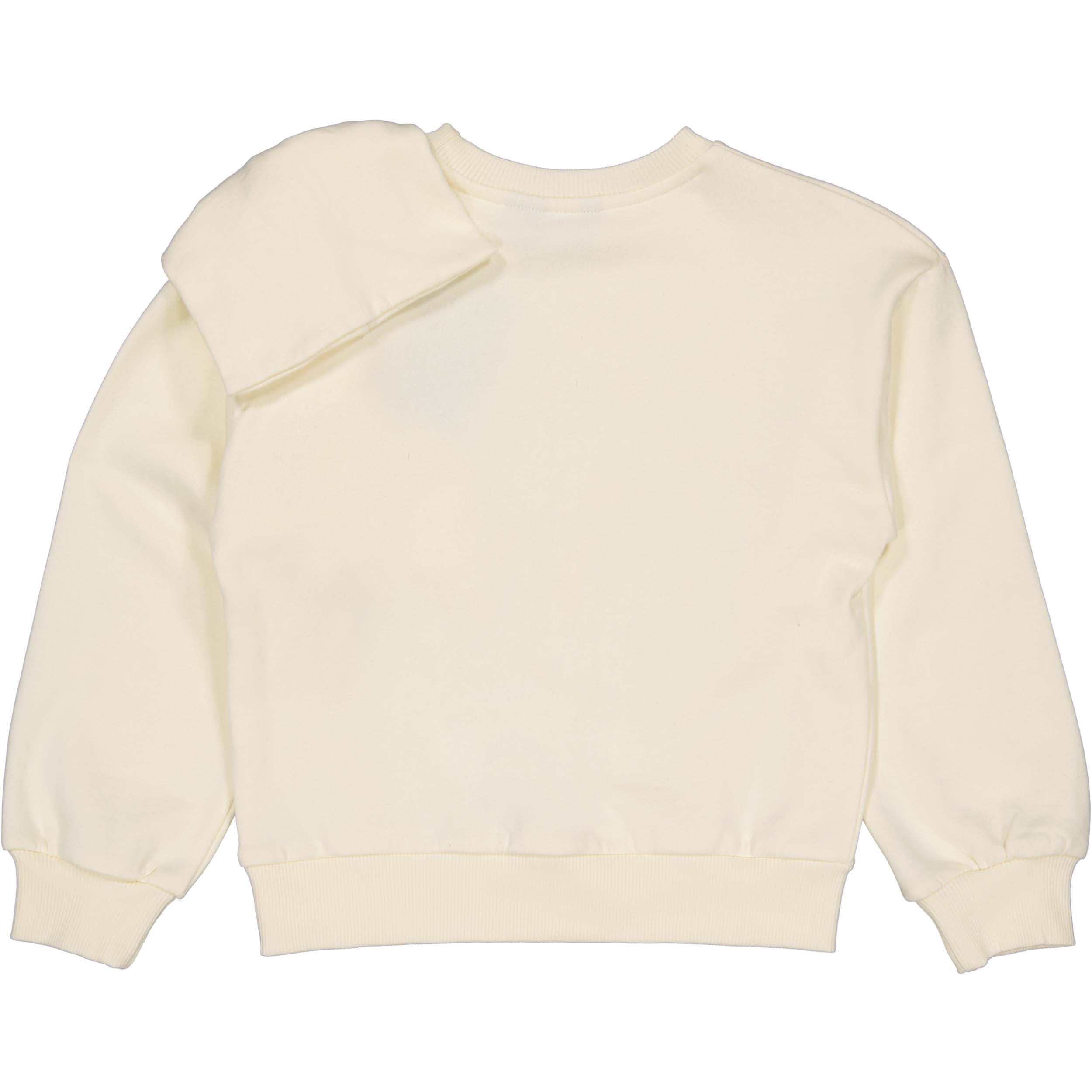 Sweater met grote strik | Cream