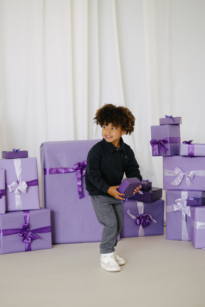 Sweater met logo | Dark Blue