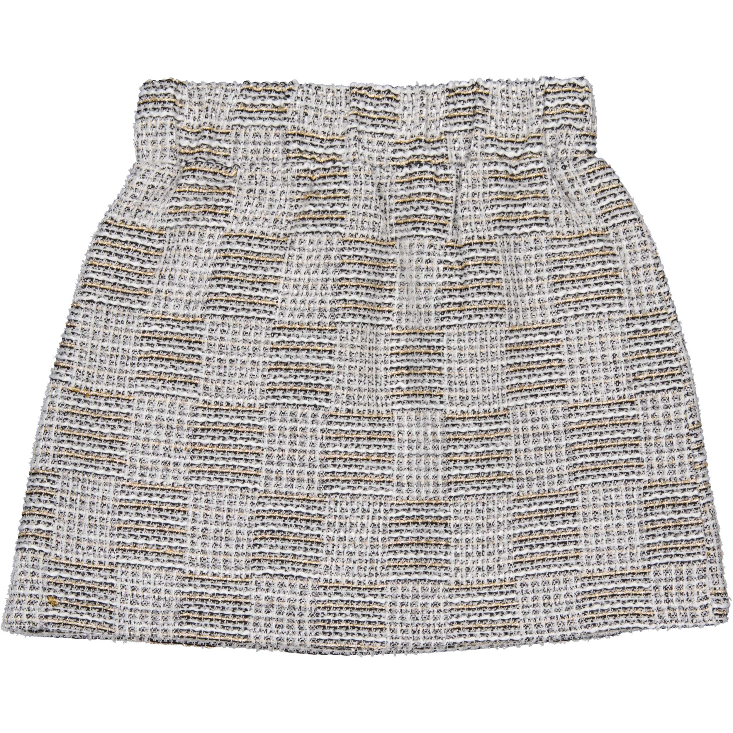 Rok in glitterstof | AOP Multi Check