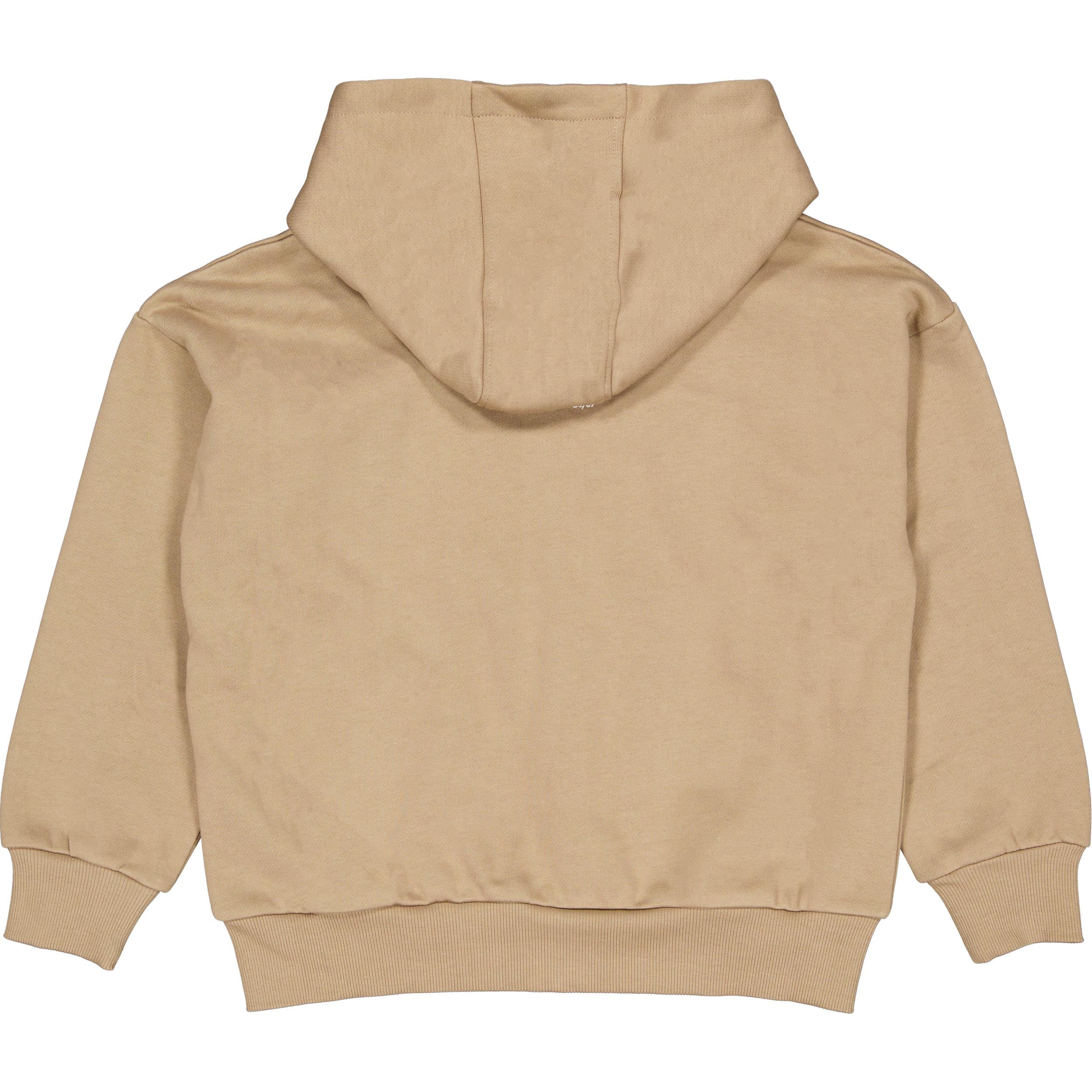Camelkleurig vest met ritssluiting | Dark Sand