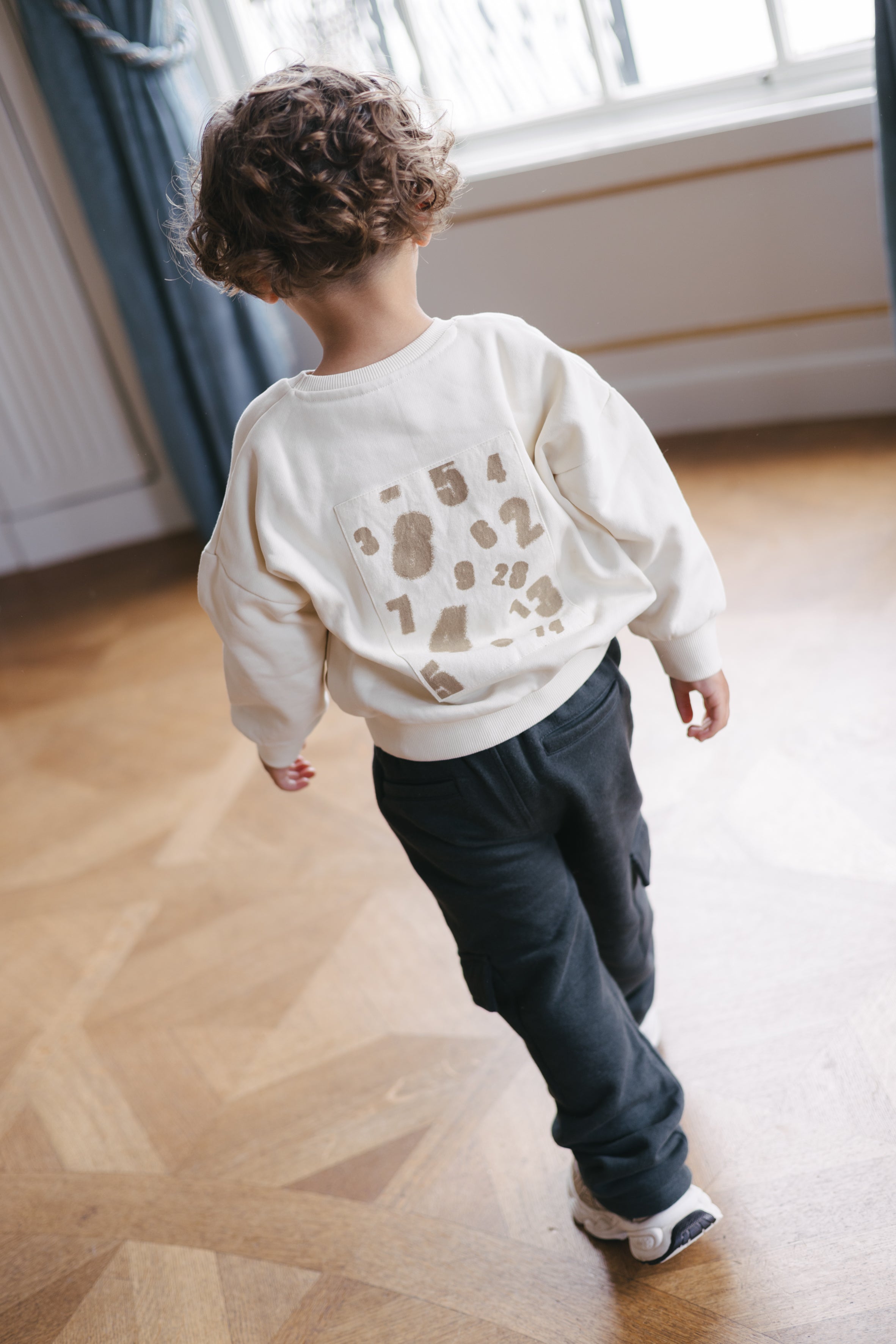 Donkerblauwe cargobroek met zakken | Night Blue