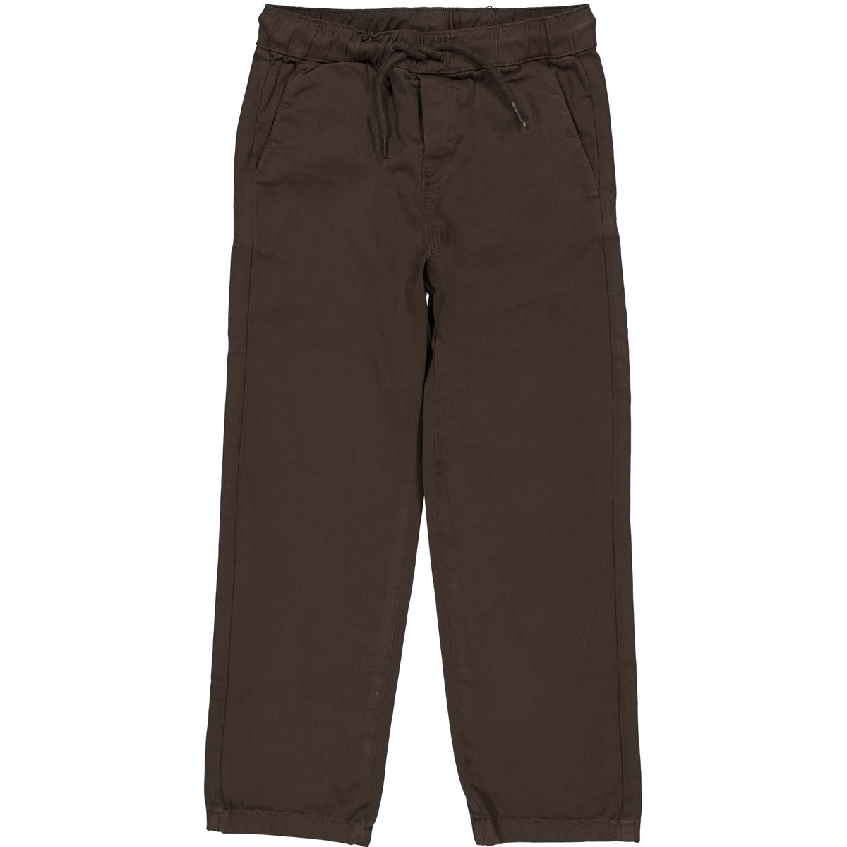Taupe broek met trekkoord | Chocolate Brown