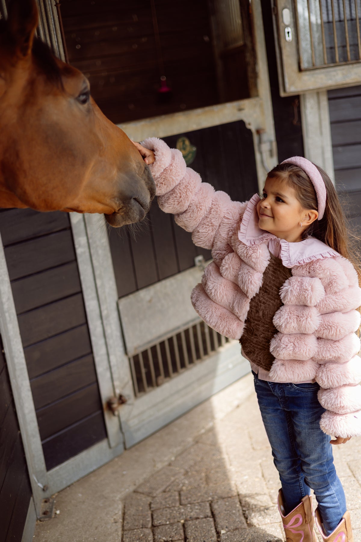 Lichtroze teddy jack | Faded Pink