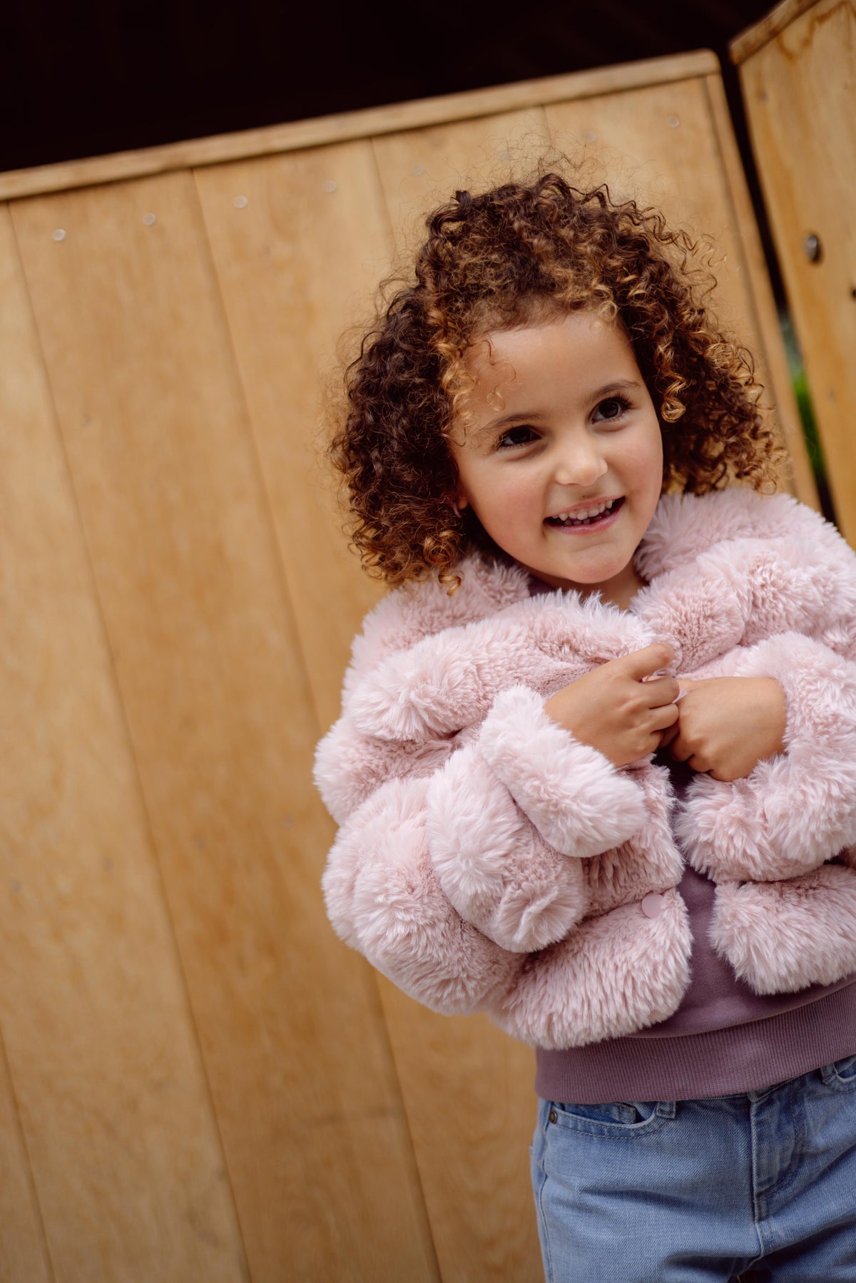 Lichtroze teddy jack | Faded Pink