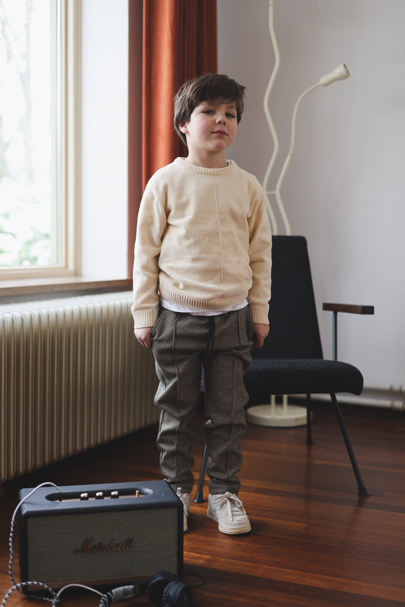 PANTS | AOP Grey Check