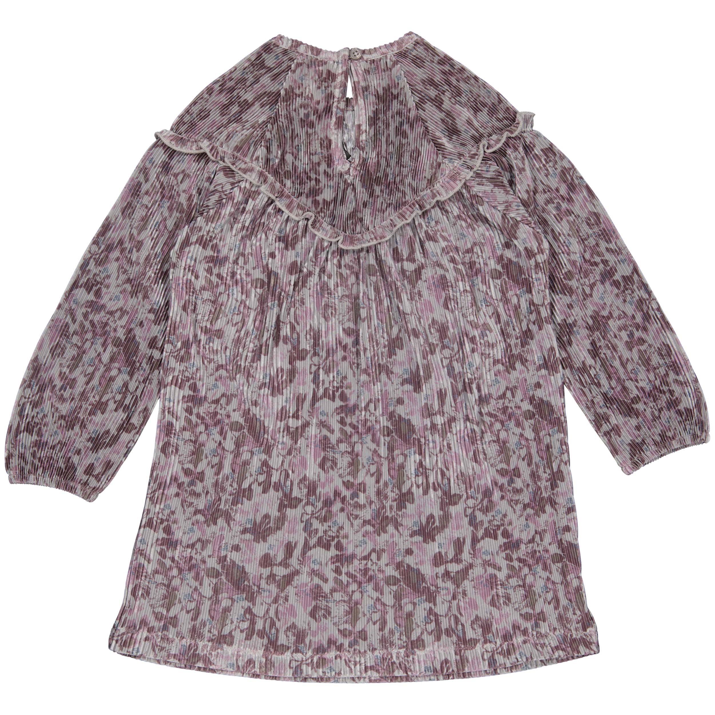 DRESS | AOP Soft Grey Flower