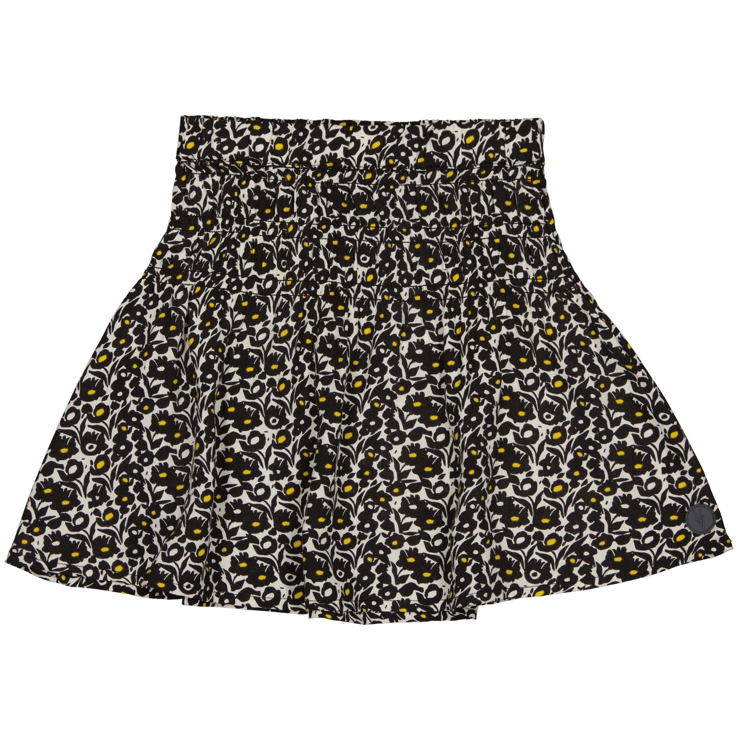 SKIRT | AOP Grey Flower