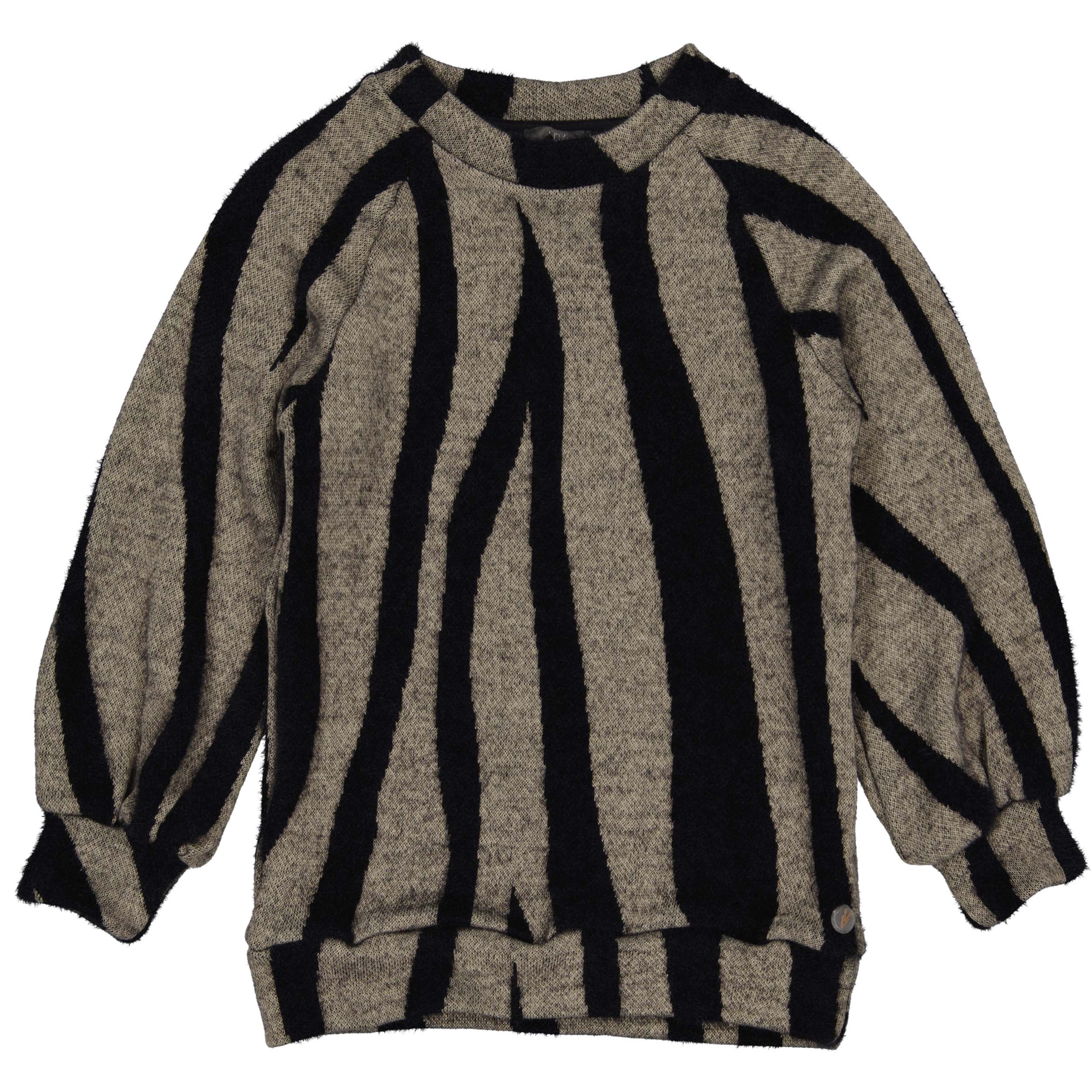 PULLOVER | AOP Brown Animal