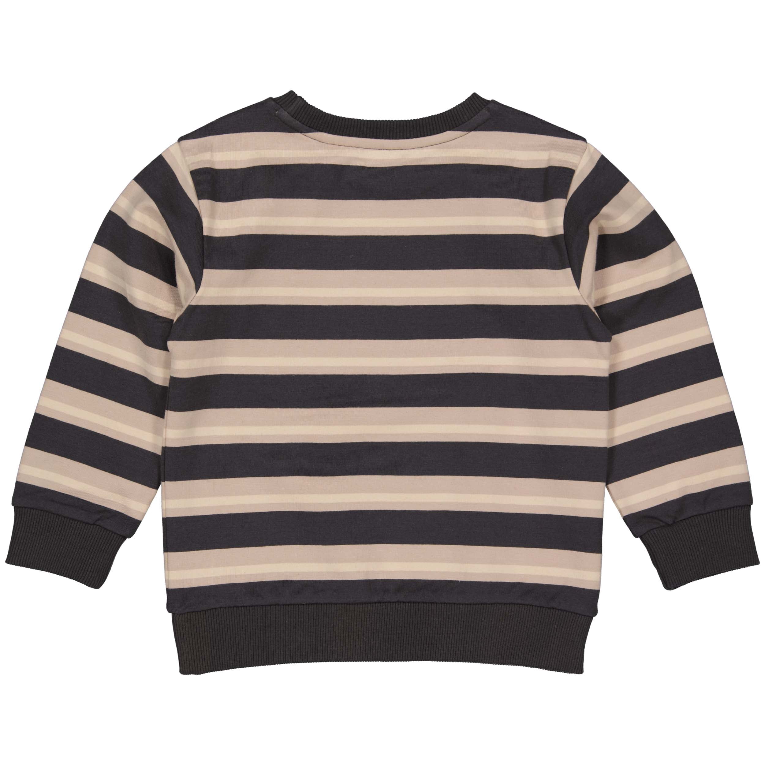 SWEATER | AOP Grey Stripe