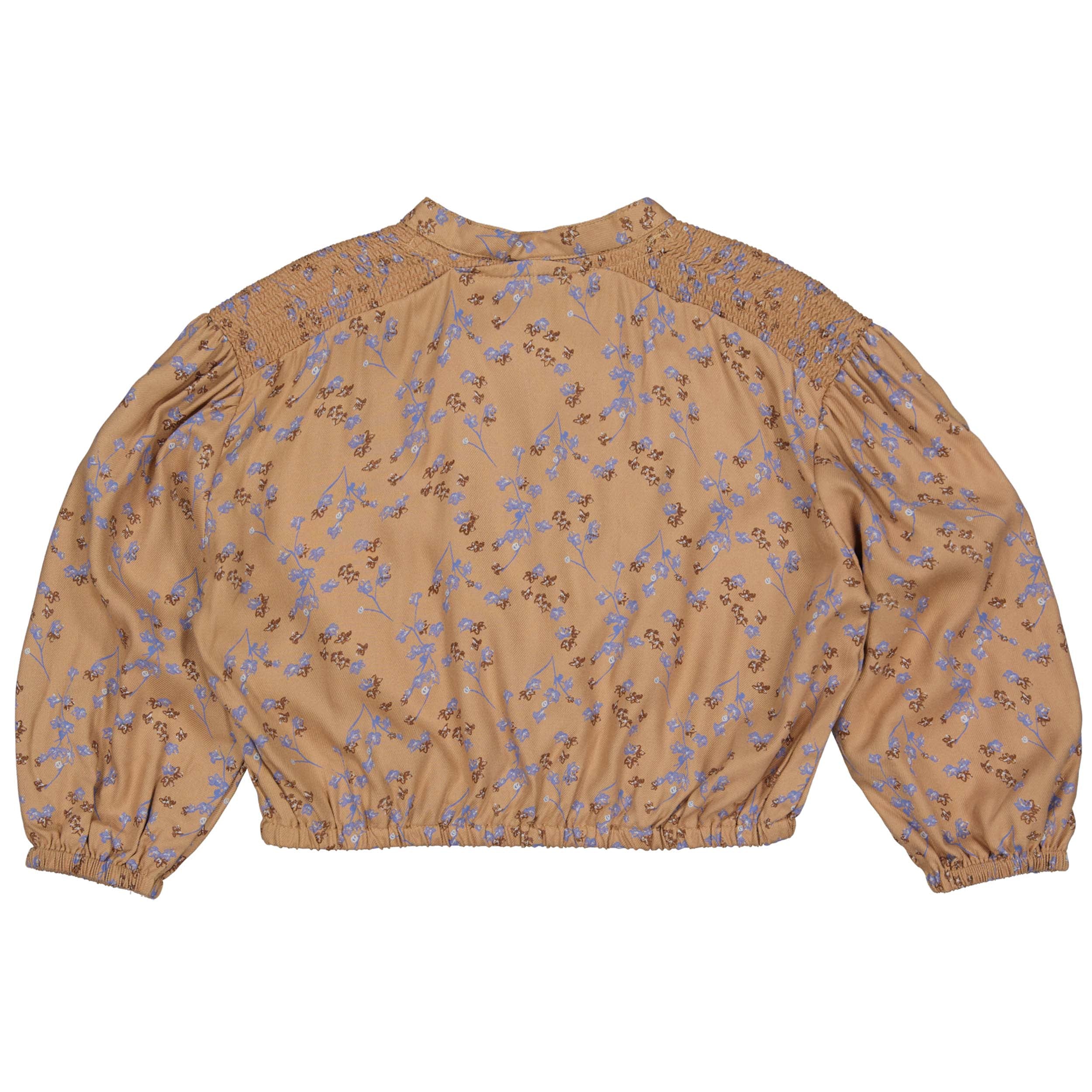 BLOUSE | AOP Blue Flower