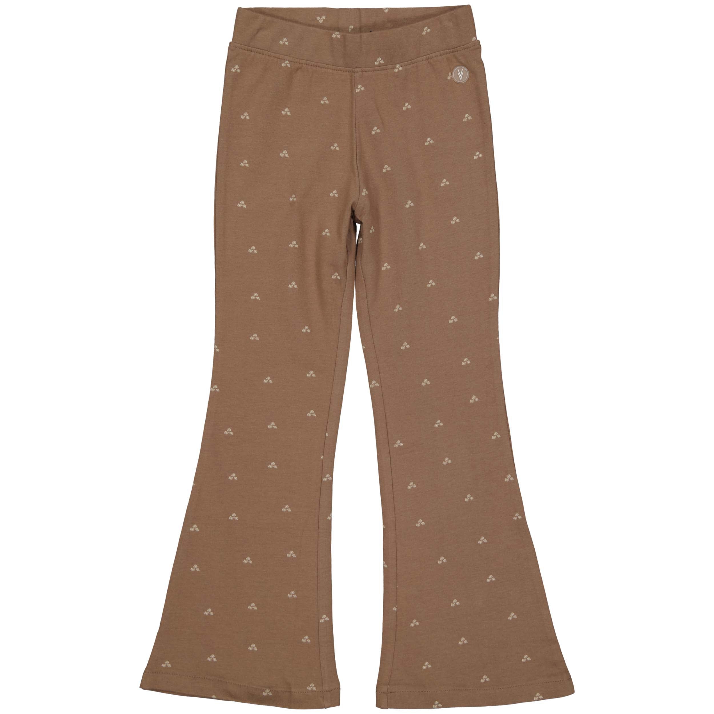 FLAIRPANTS | AOP Brown Flower