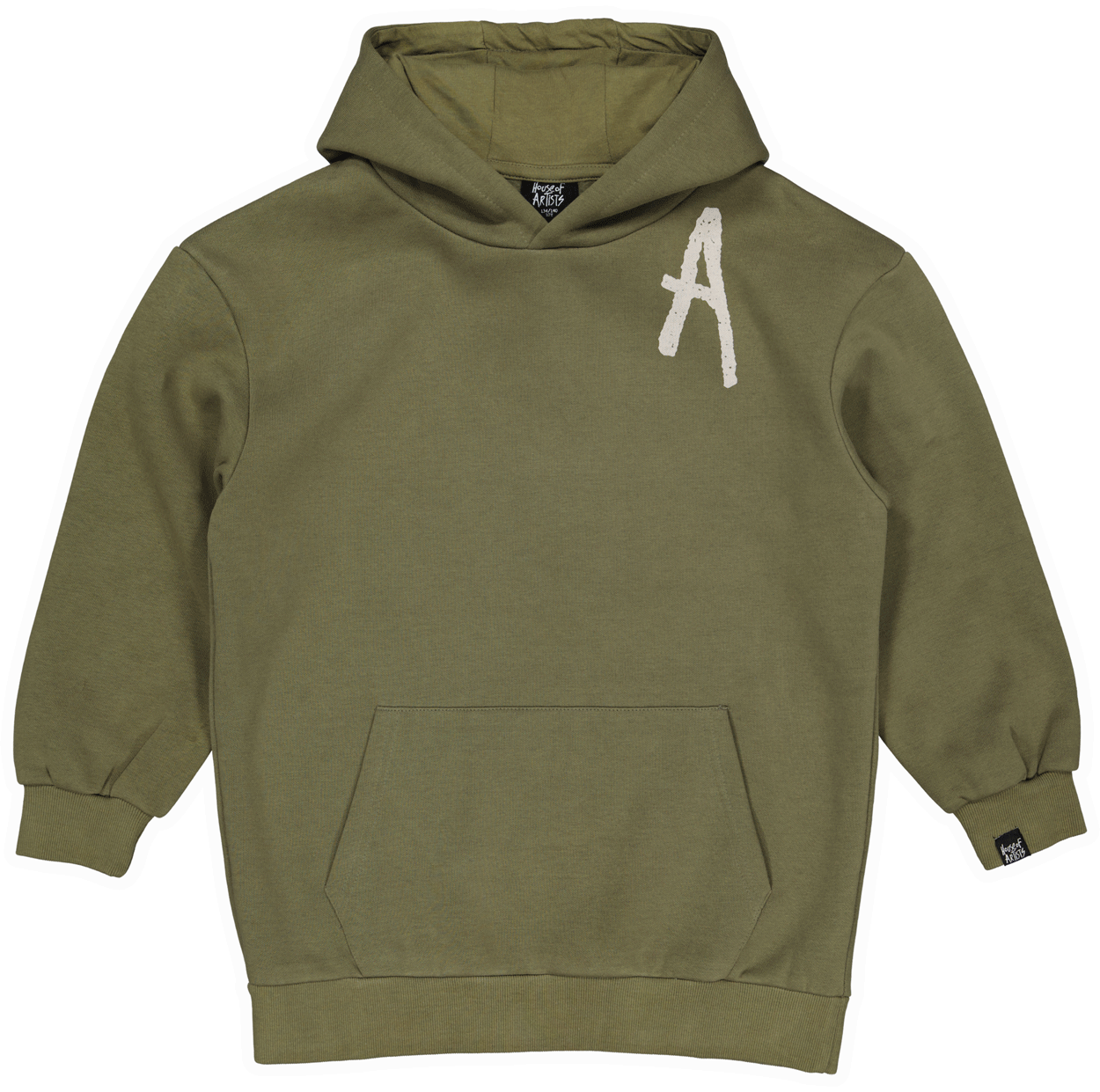 Hooded Sweater Olive | Olive