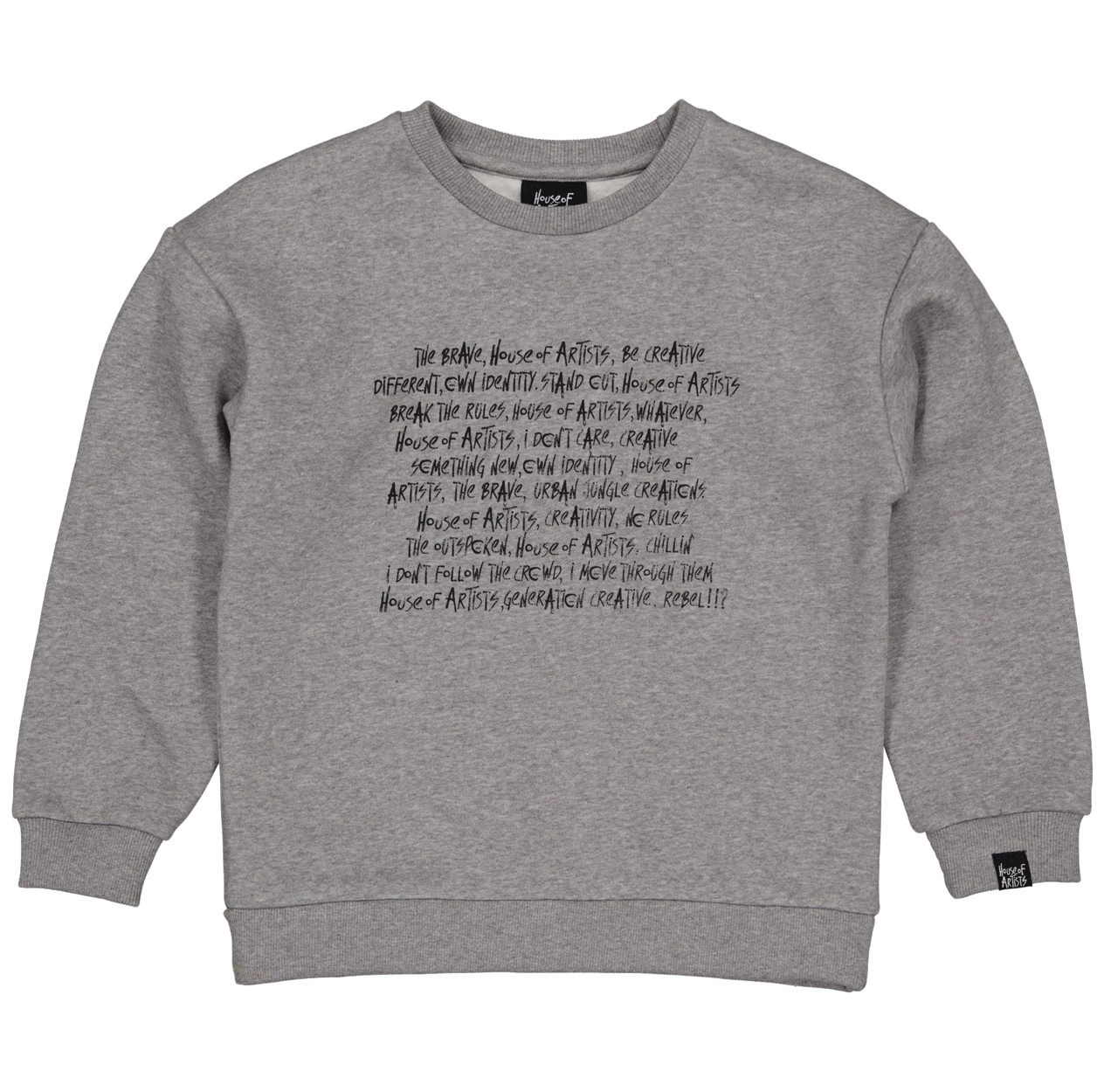 Sweater Mid Grey Melee | Mid Grey Melee