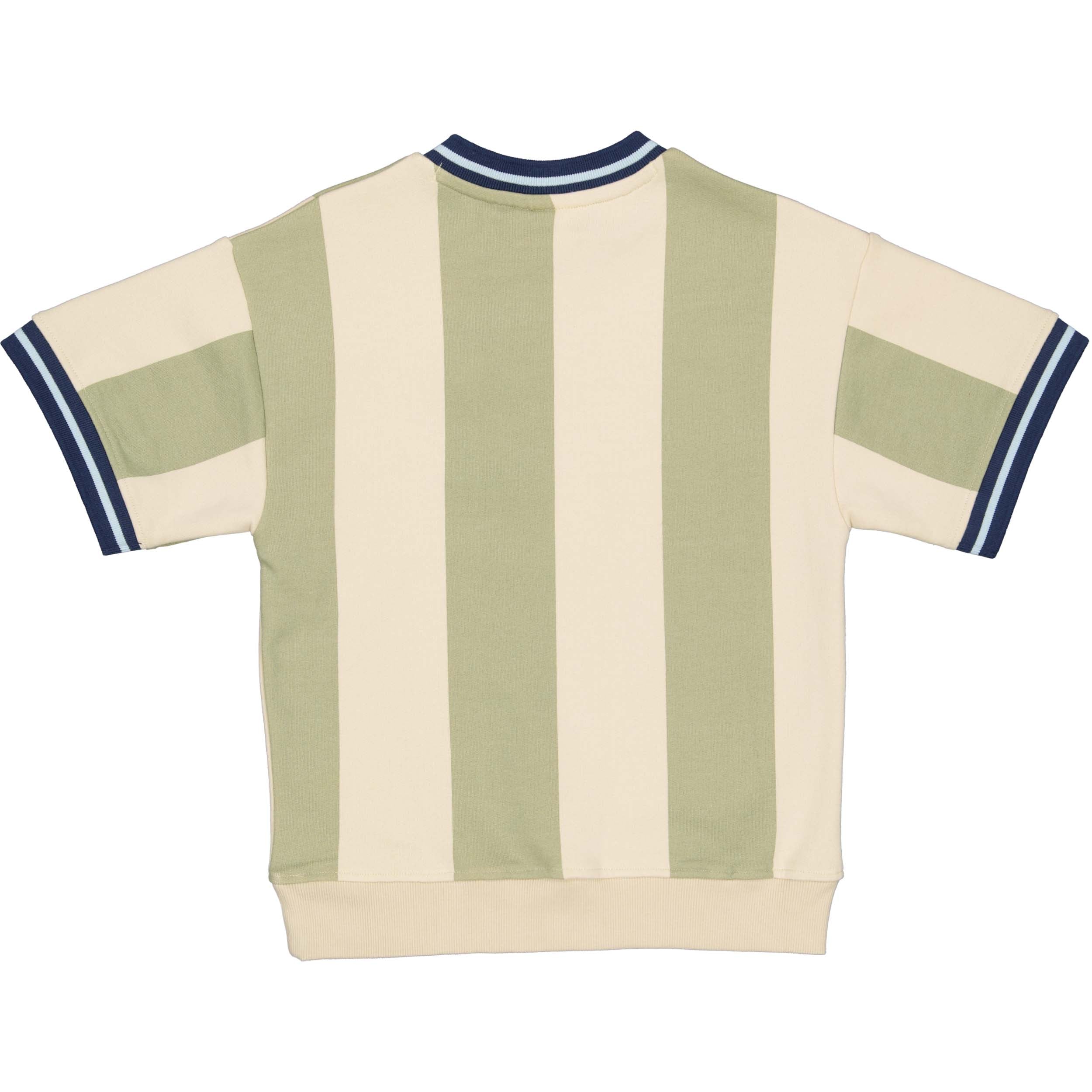 Sweater | AOP Green Stripe