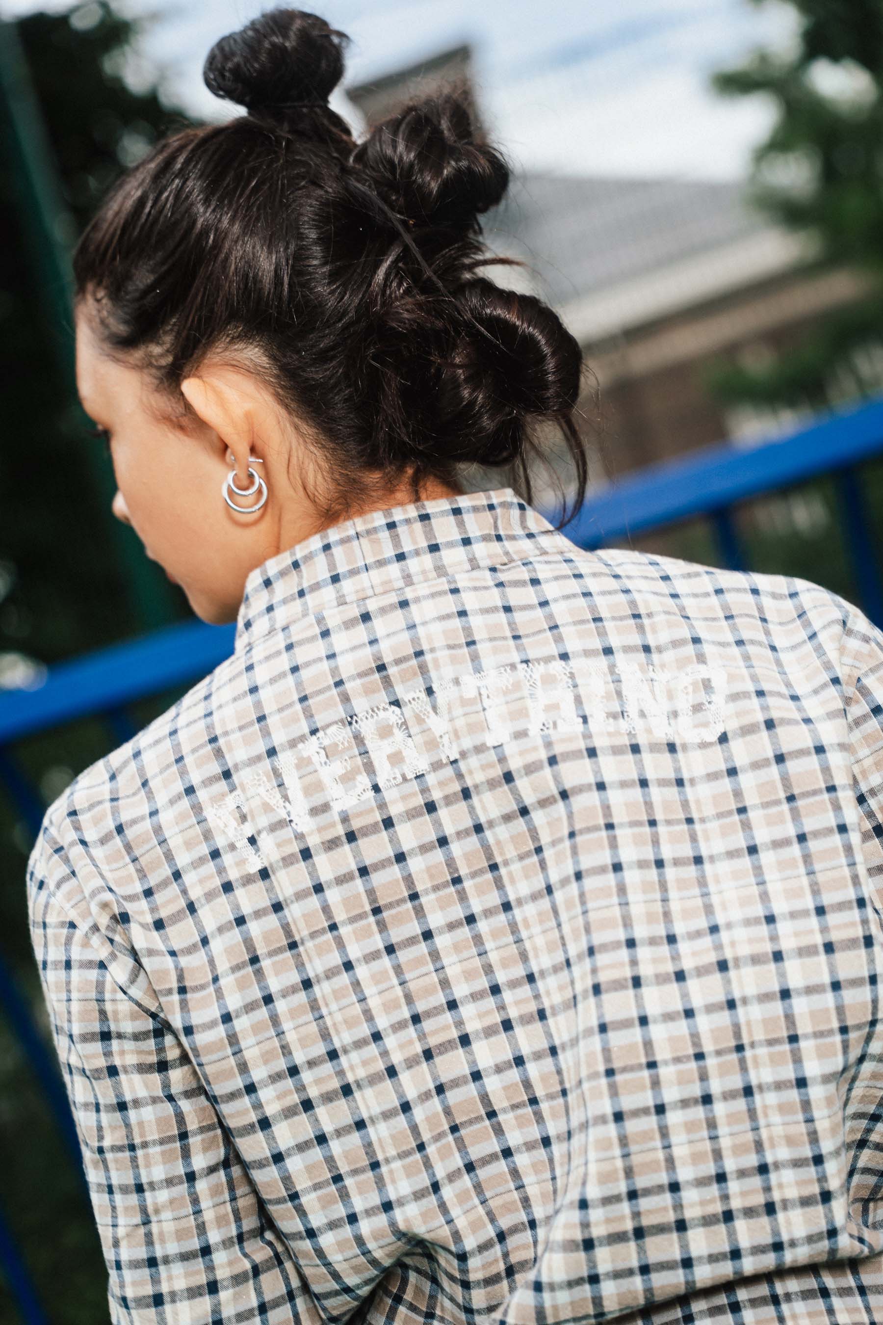 Shirt | AOP Blue Check