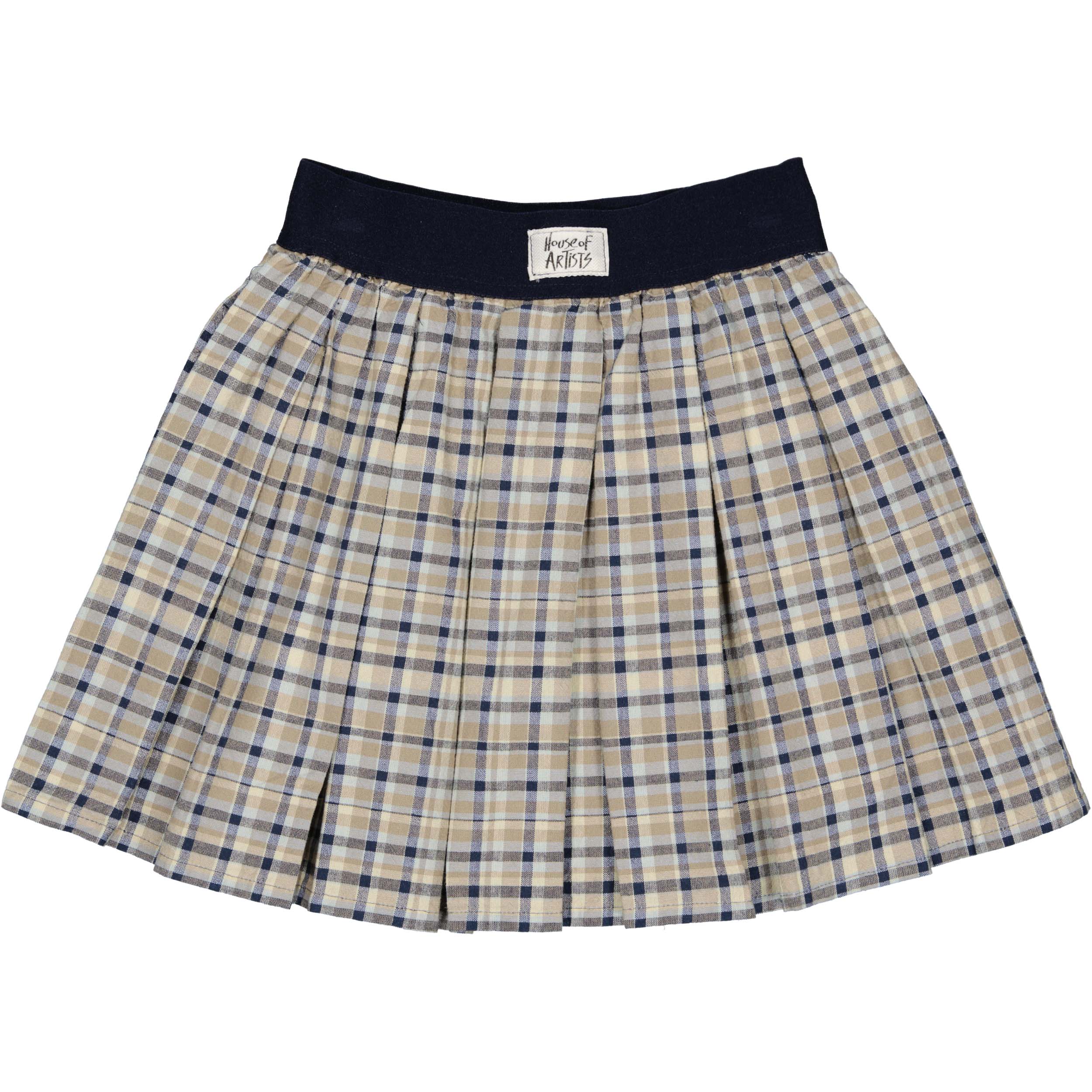Skirt | AOP Blue Check