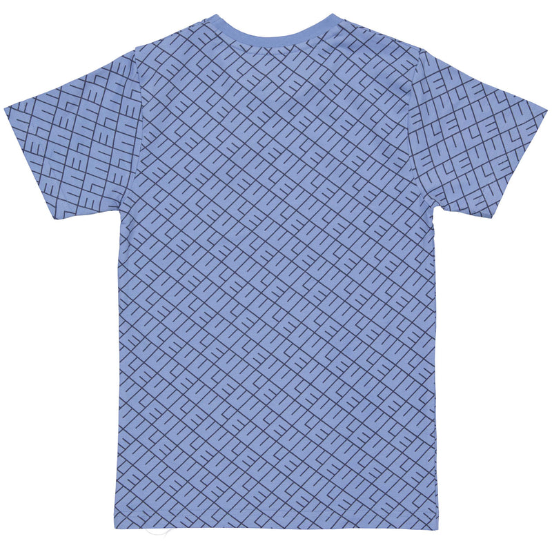 Shortsleeve | AOP Blue Text