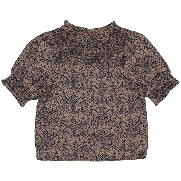 Top | AOP Taupe Graphic