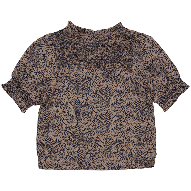 Top | AOP Taupe Graphic