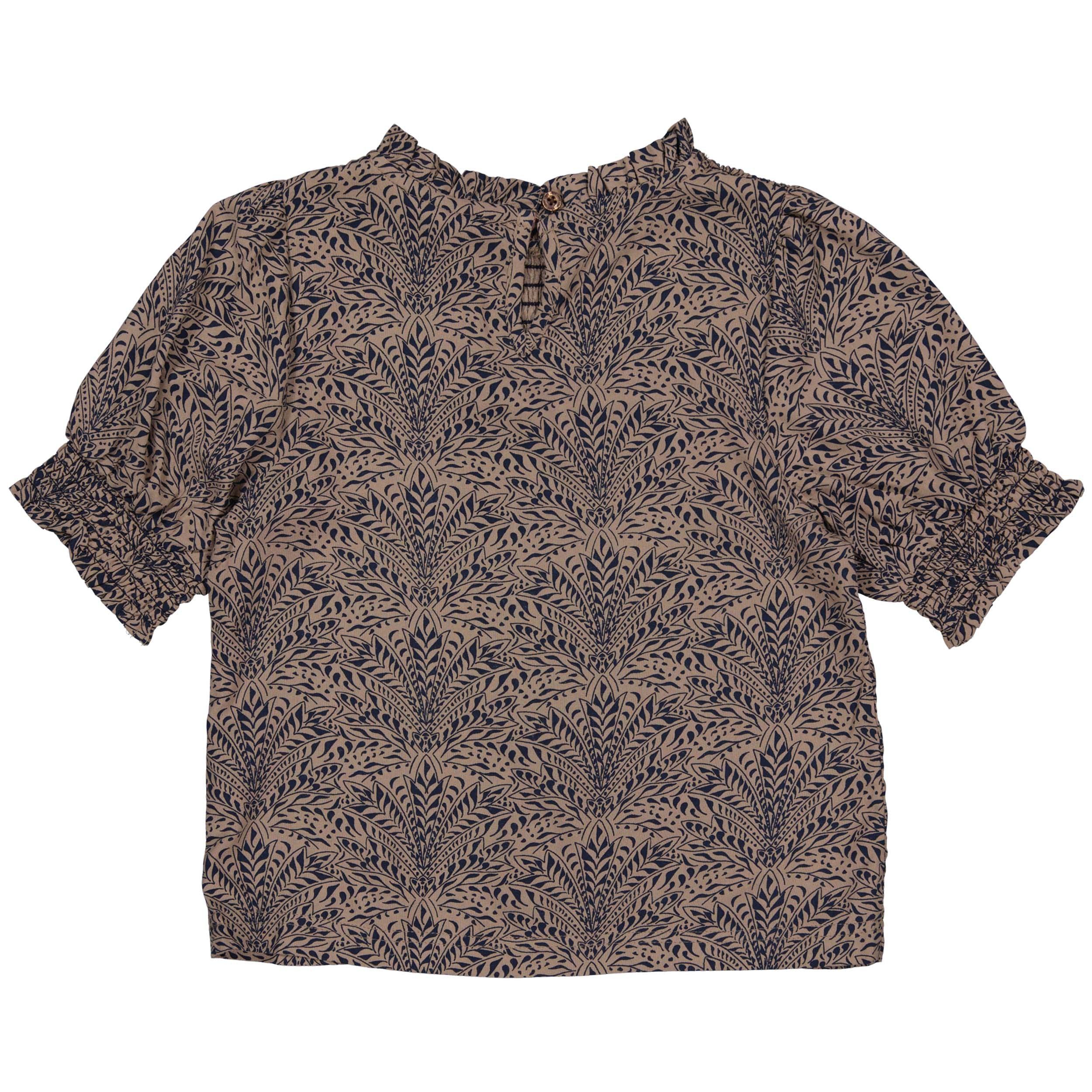 Top | AOP Taupe Graphic