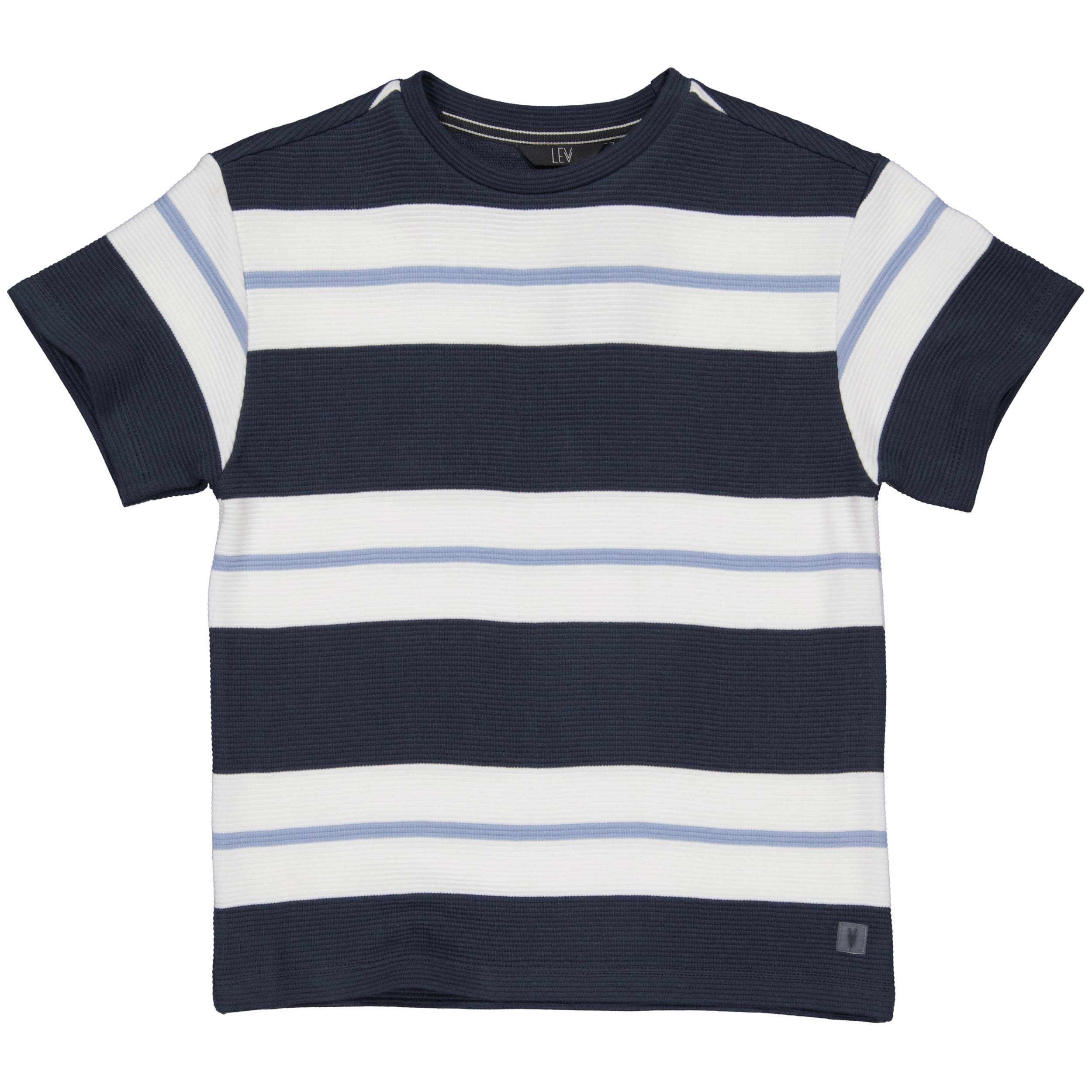 Oversized Shortsleeve | AOP Blue Stripe