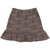 Skirt | AOP Taupe Graphic