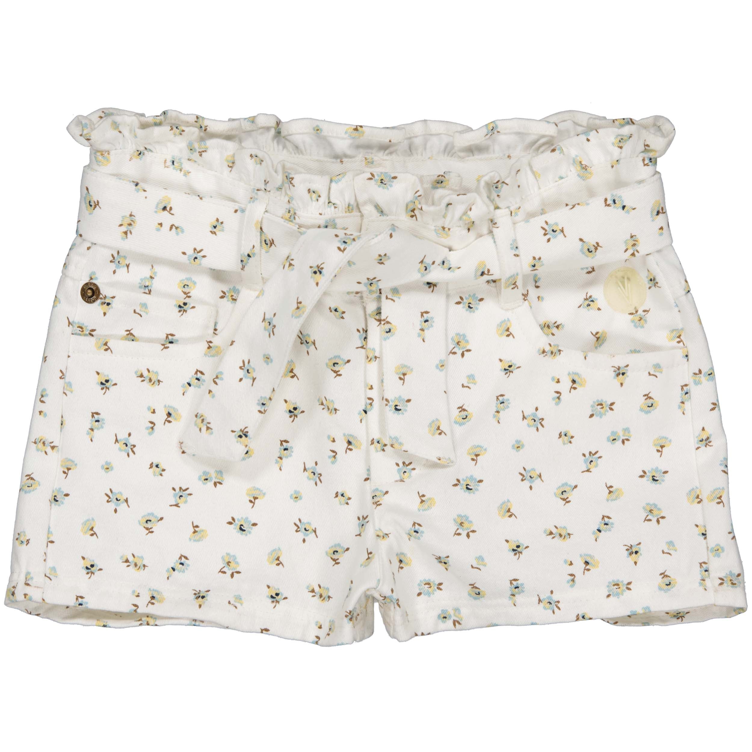 SHORTS | AOP White Flower